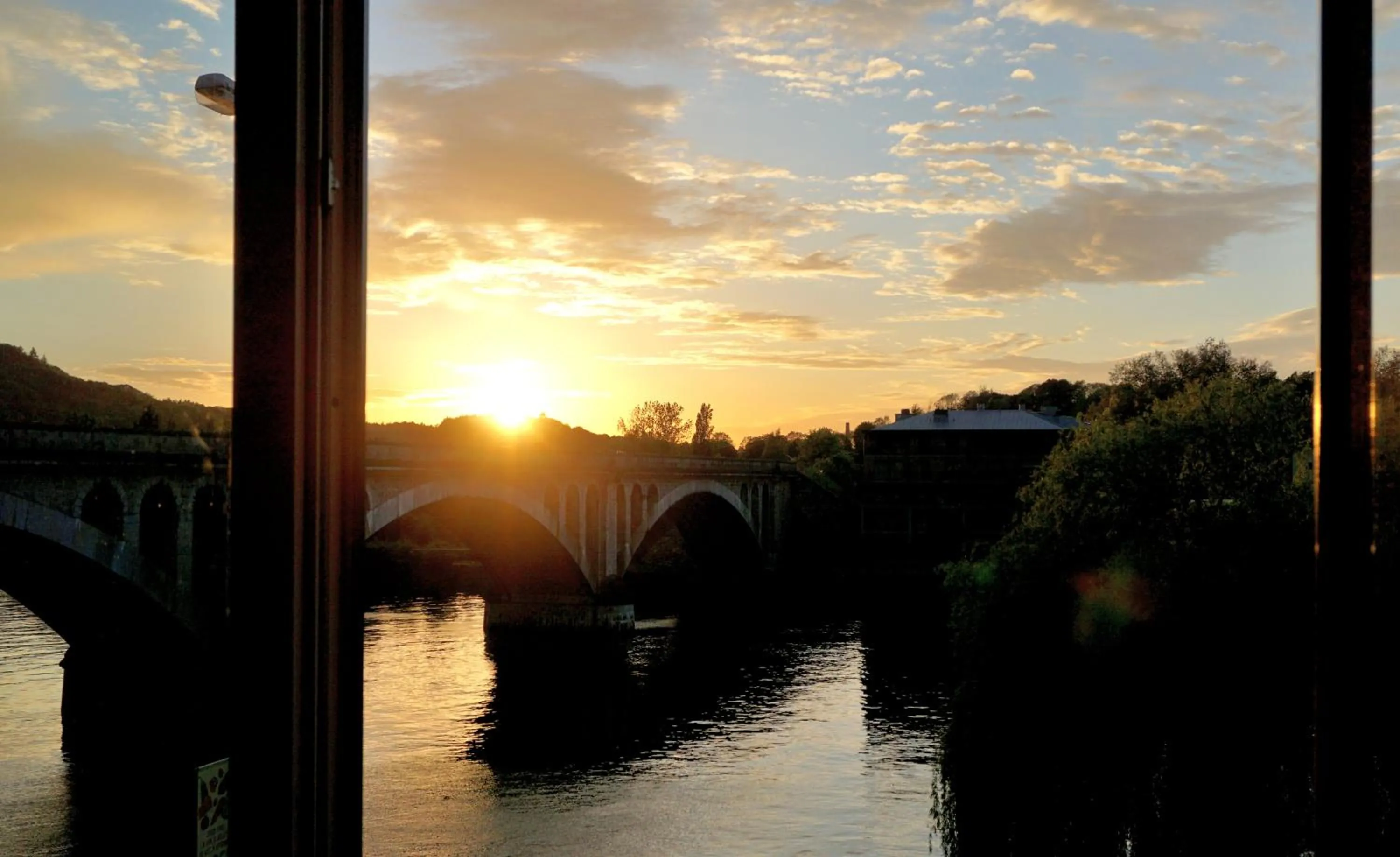 River view in Hôtel du Fort
