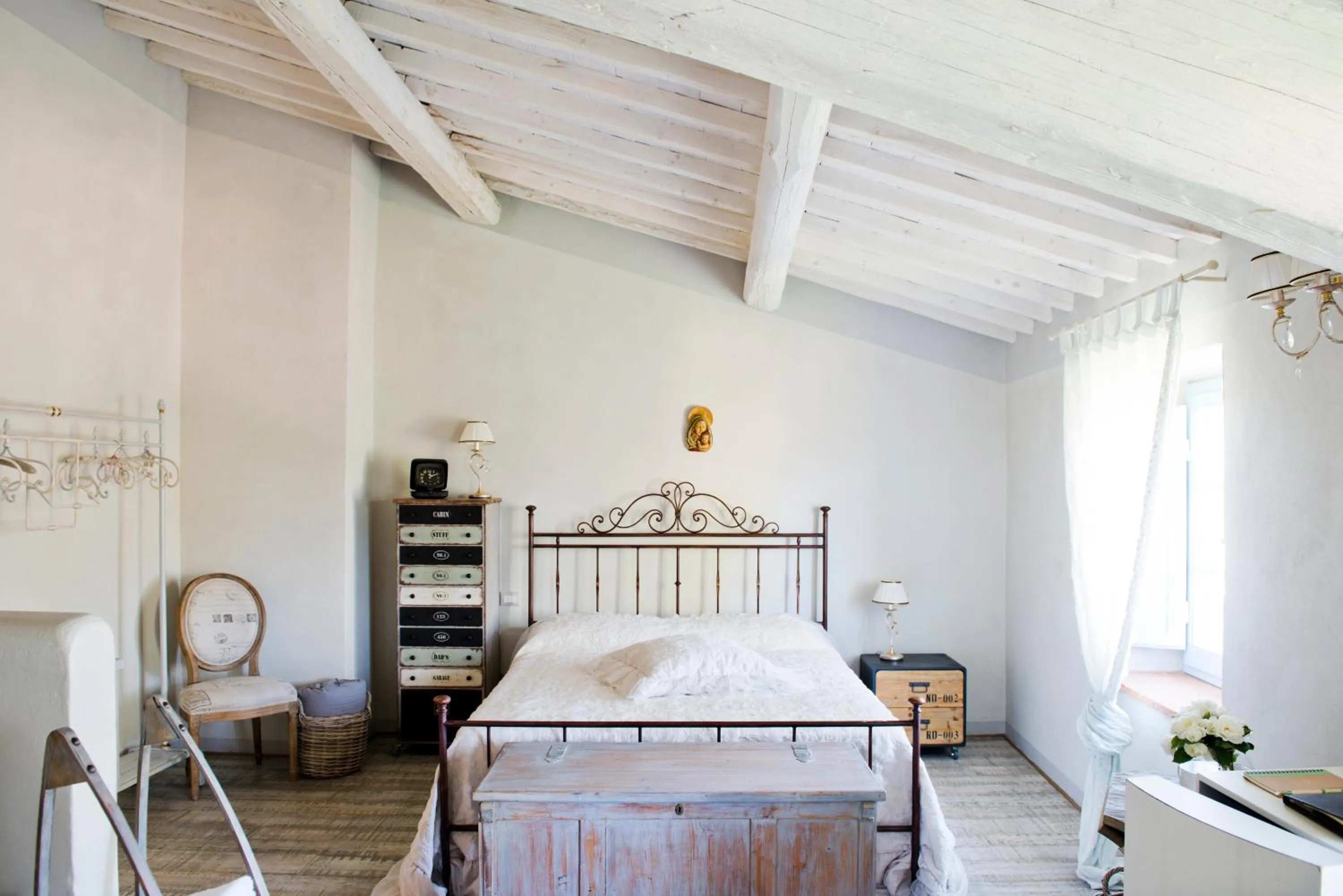 Bed in Tenuta Le Tre Virtù