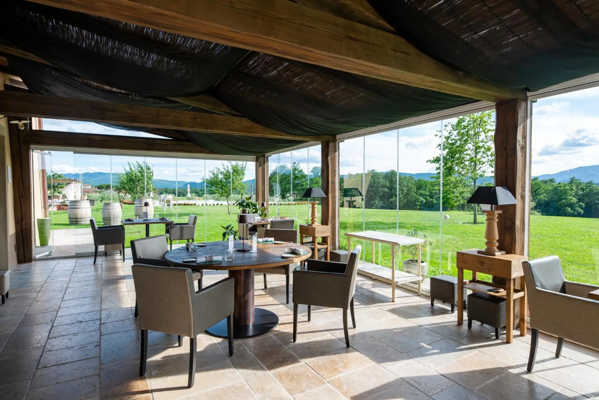 Patio in Tenuta Le Tre Virtù