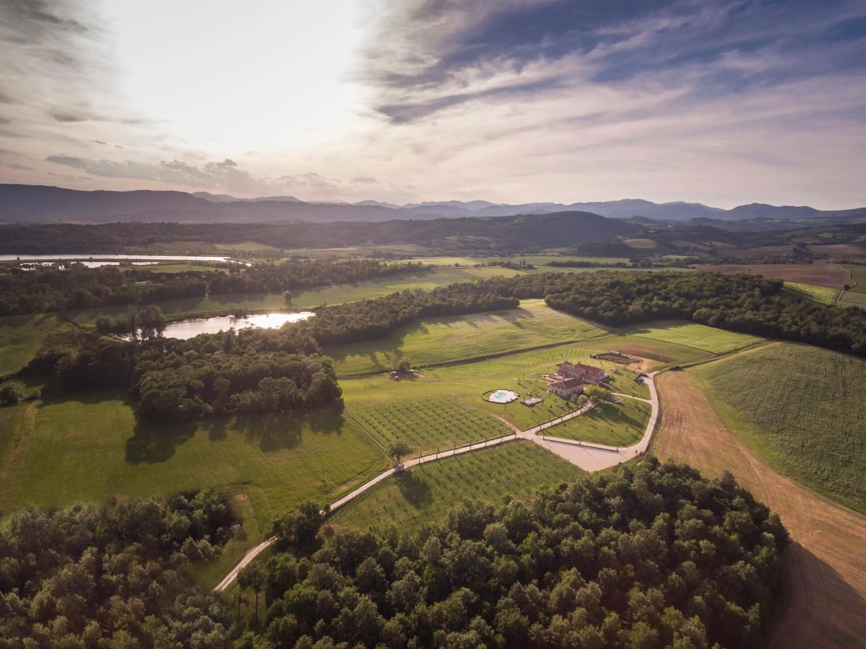 Natural landscape in Tenuta Le Tre Virtù