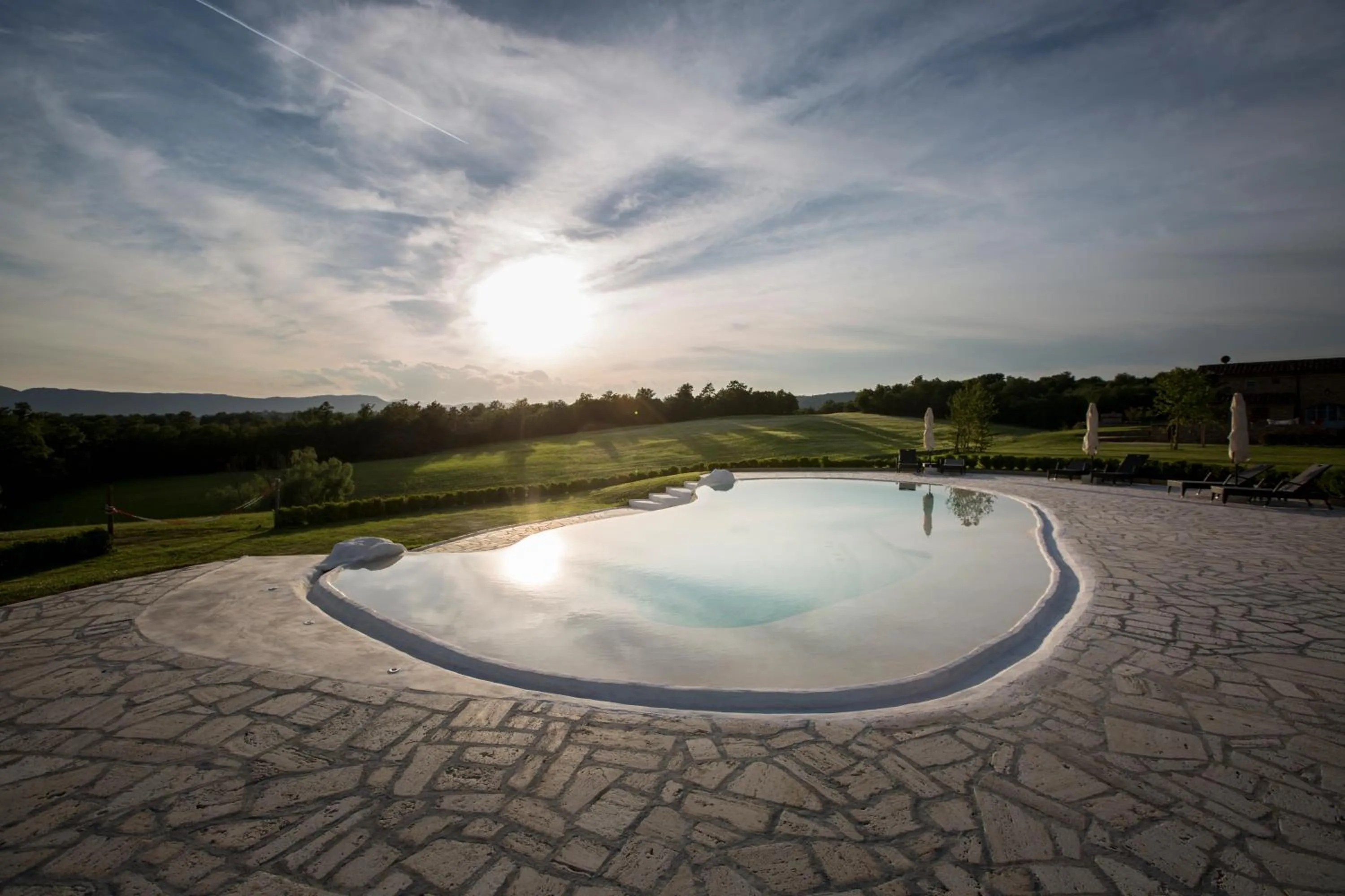 Natural landscape in Tenuta Le Tre Virtù