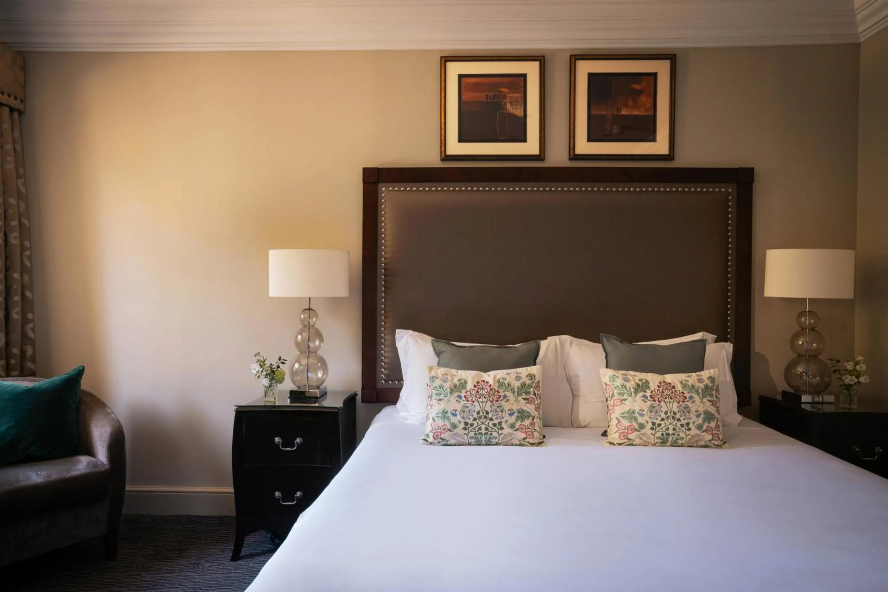 Bedroom, Bed in Nutfield Priory Hotel & Spa