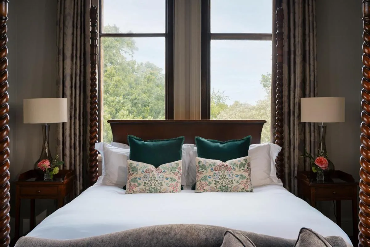 Bedroom, Bed in Nutfield Priory Hotel & Spa