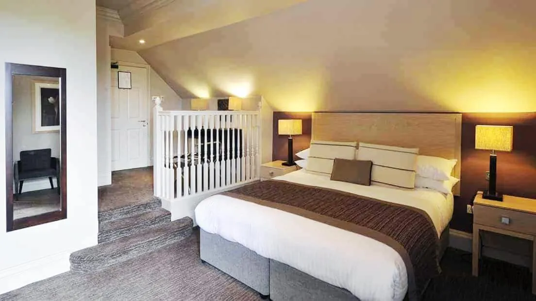 Bedroom, Bed in Nutfield Priory Hotel & Spa