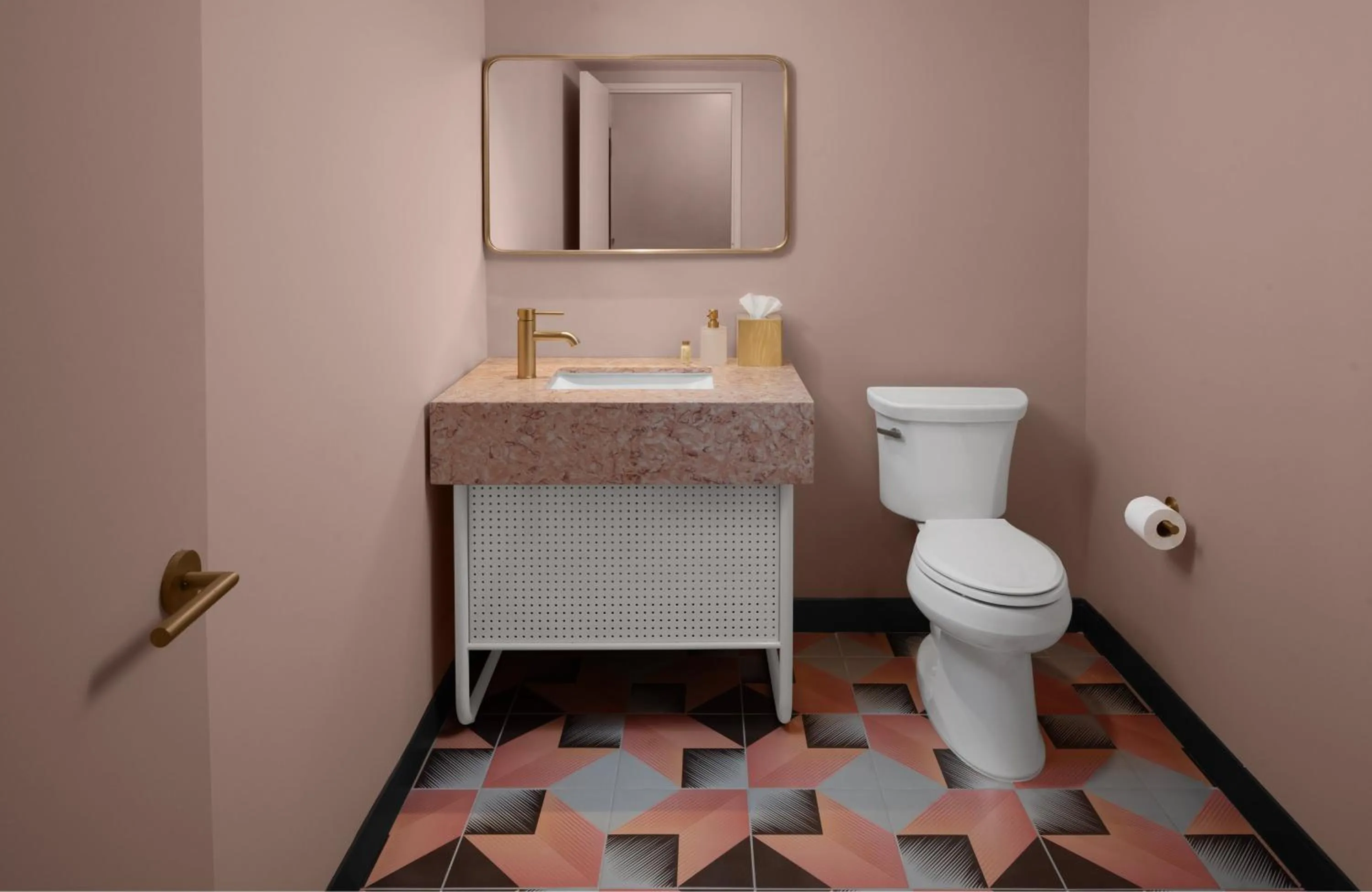 Bathroom in Downright Austin, A Renaissance Hotel