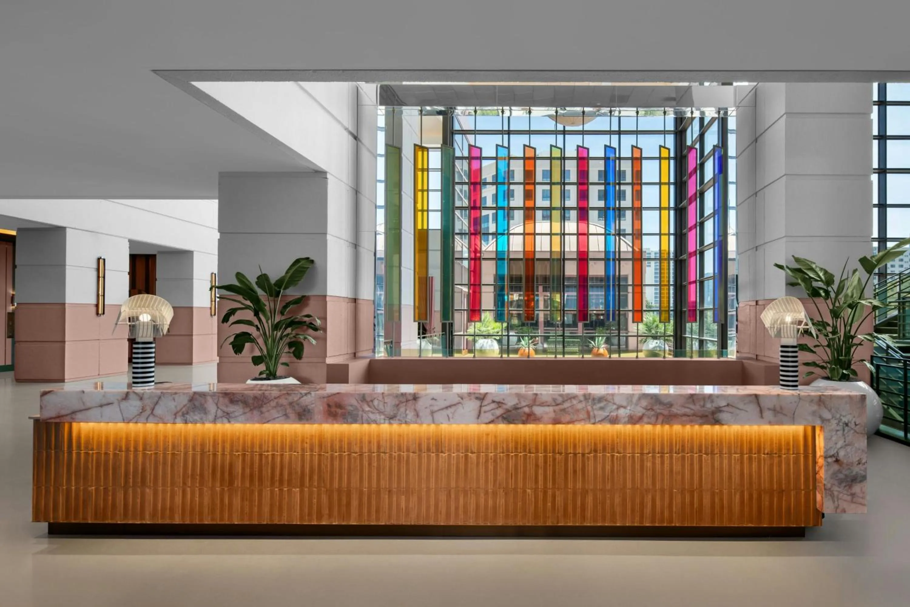 Lobby or reception in Downright Austin, A Renaissance Hotel