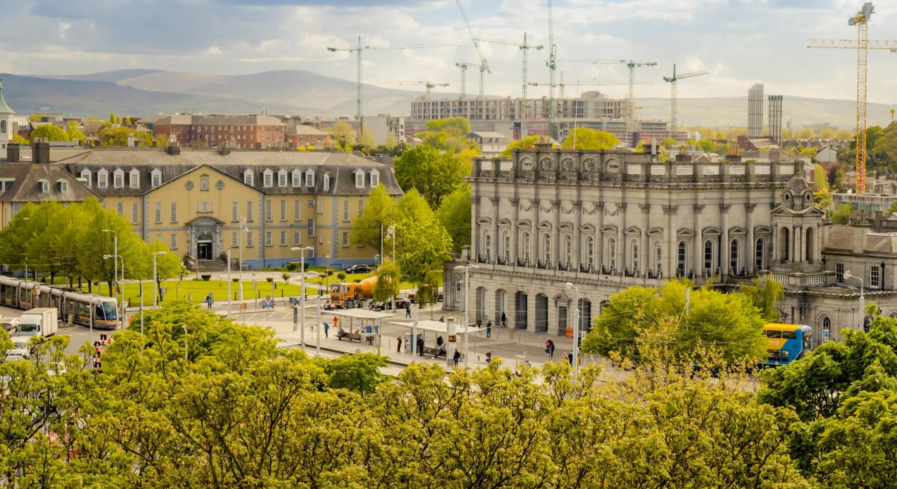 Bird's eye view in Ashling Hotel Dublin