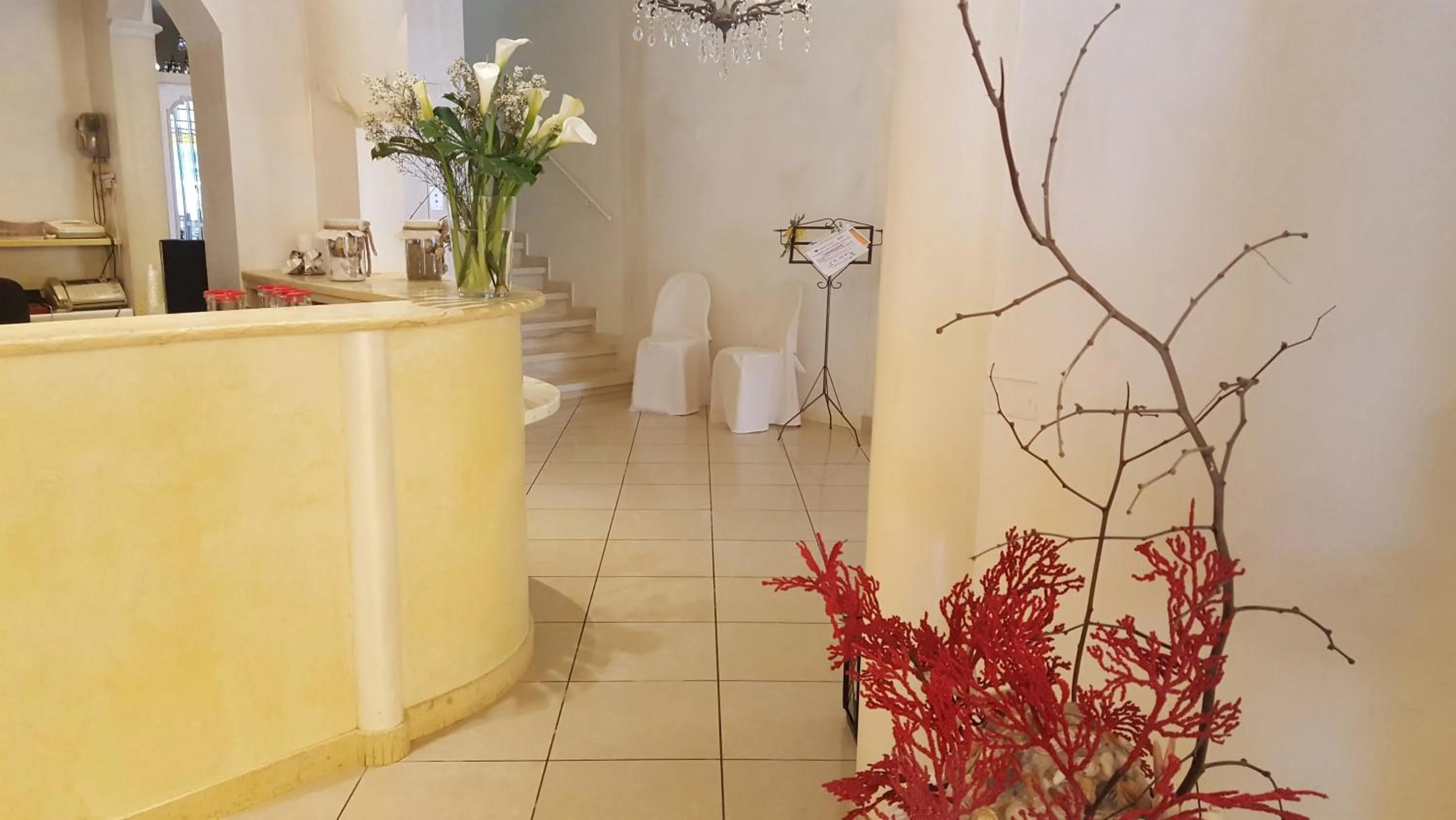 Lobby or reception in Hotel Gioiosa
