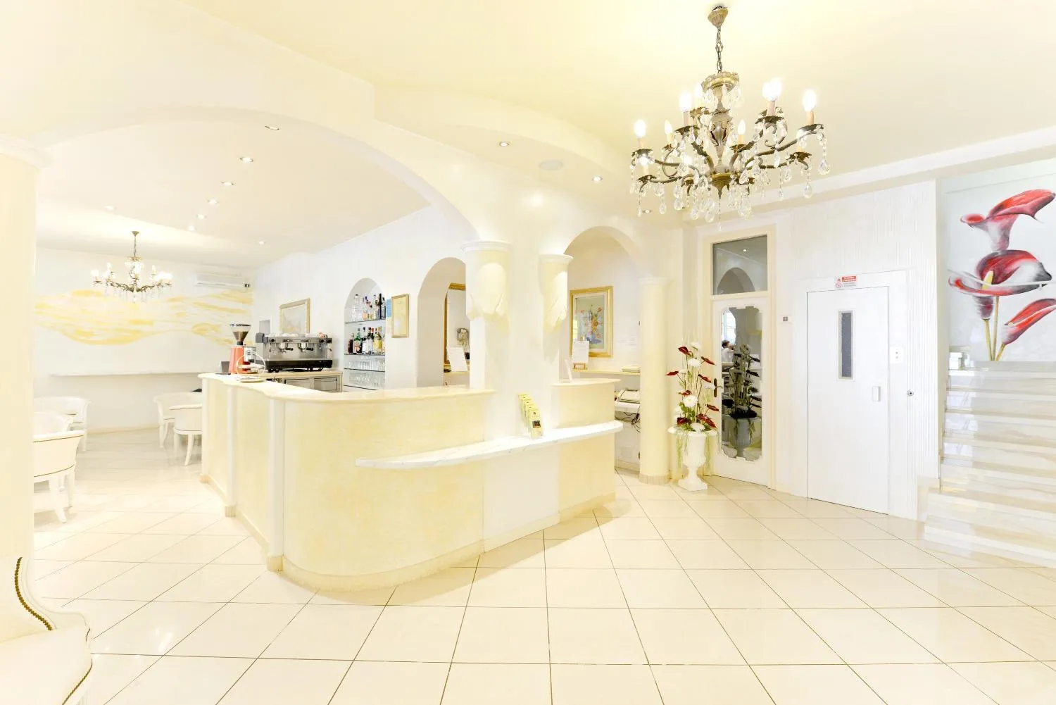 Lobby or reception in Hotel Gioiosa