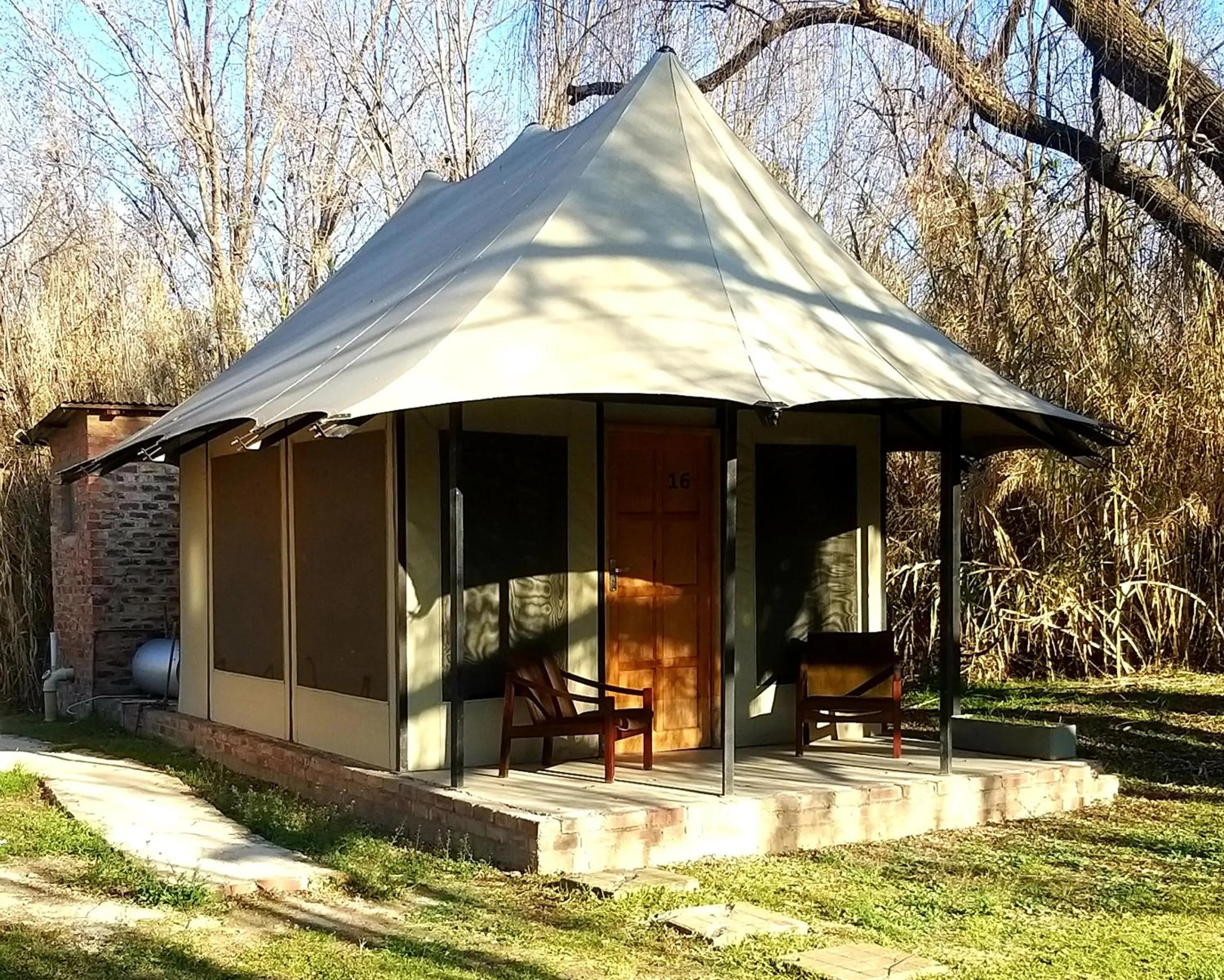Natural landscape in Willow Banks Lodge