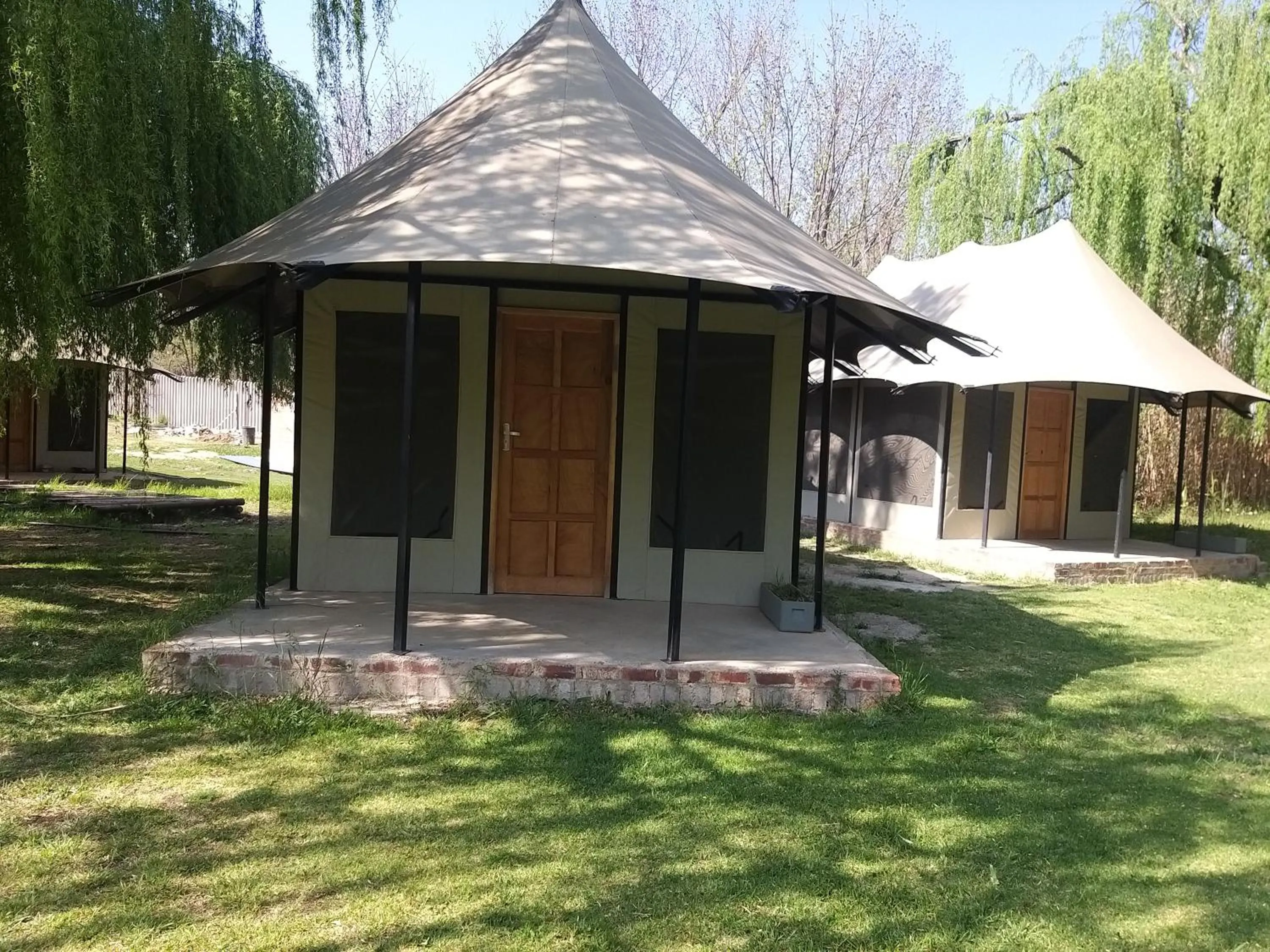 Garden in Willow Banks Lodge