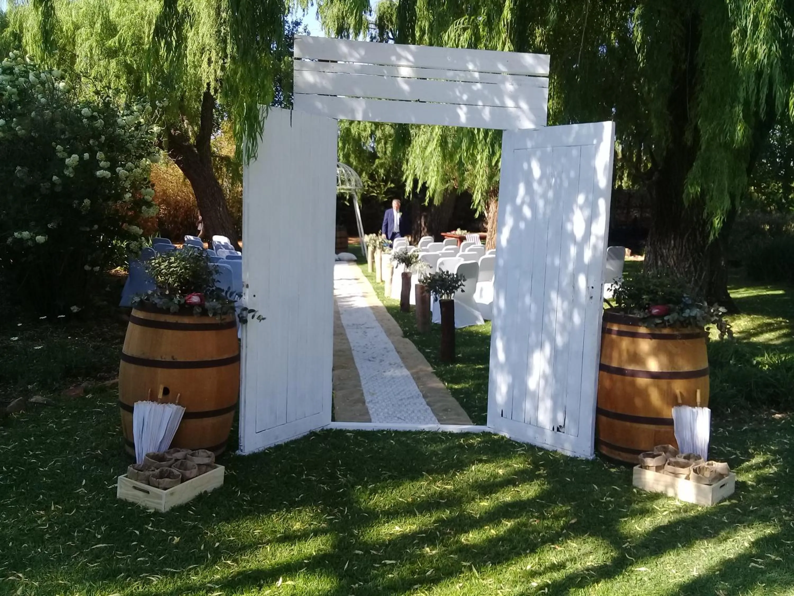 wedding in Willow Banks Lodge