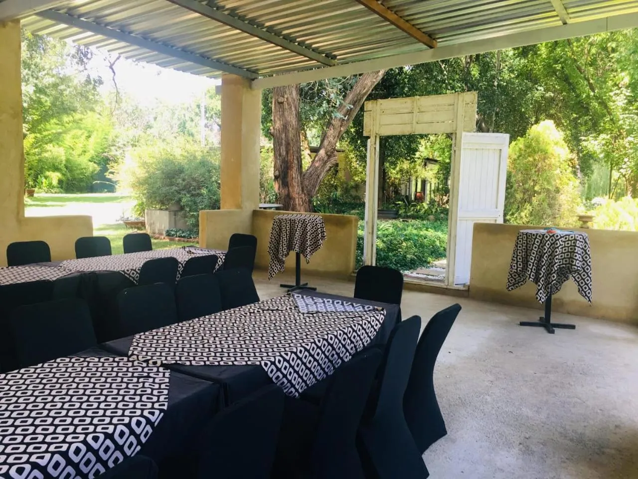 Garden in Willow Banks Lodge