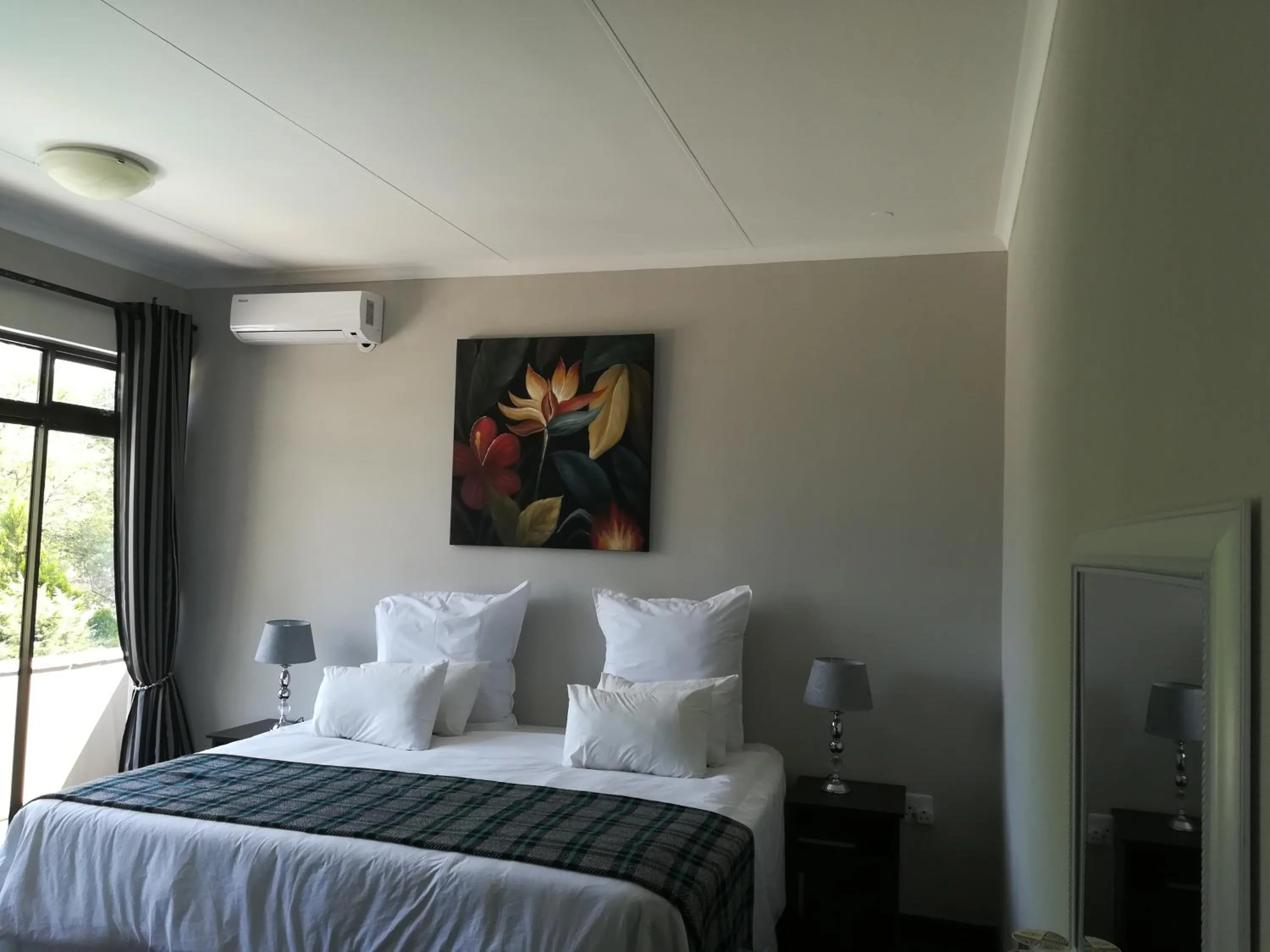 Bed in Willow Banks Lodge