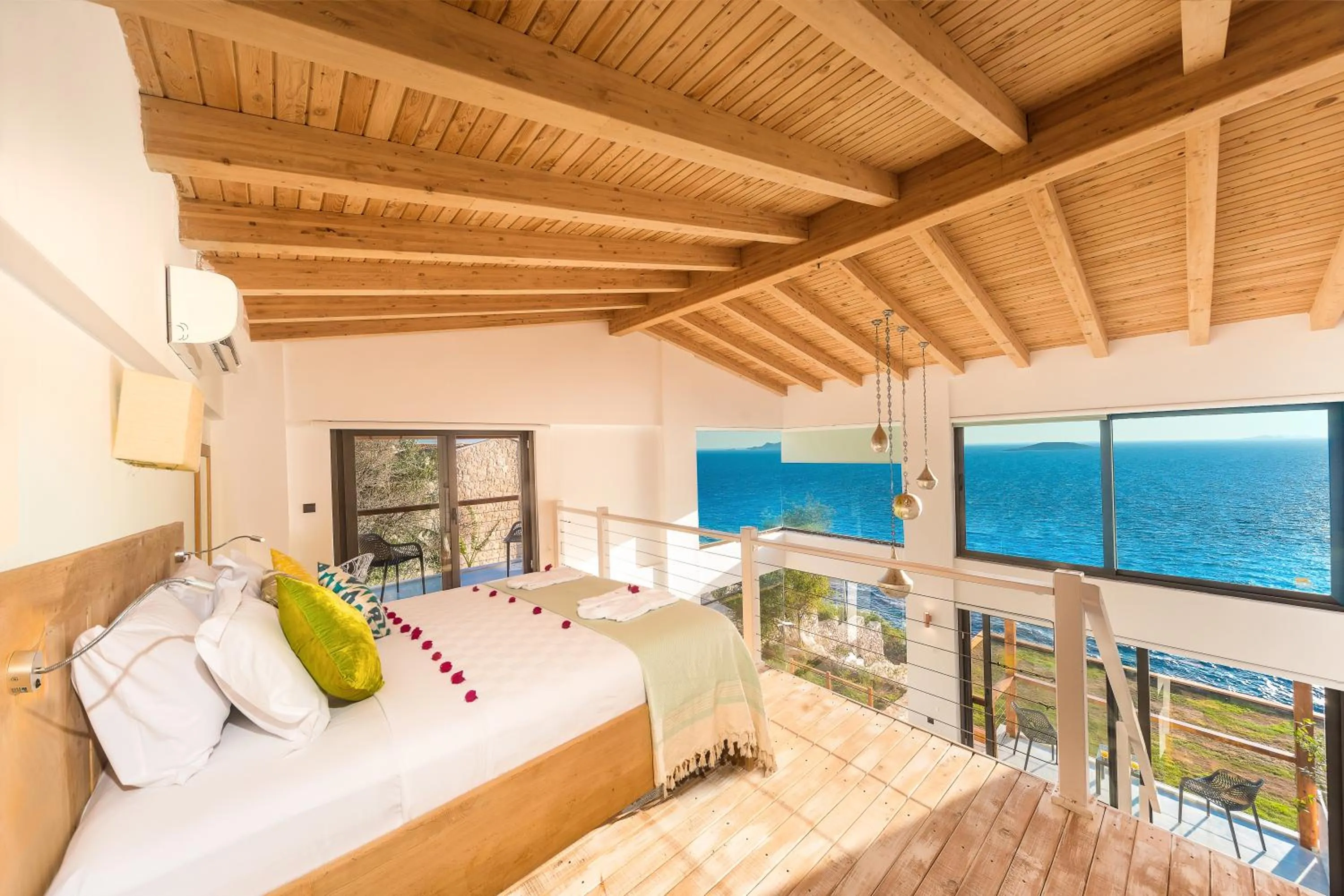 Bedroom in Mandalina Suites