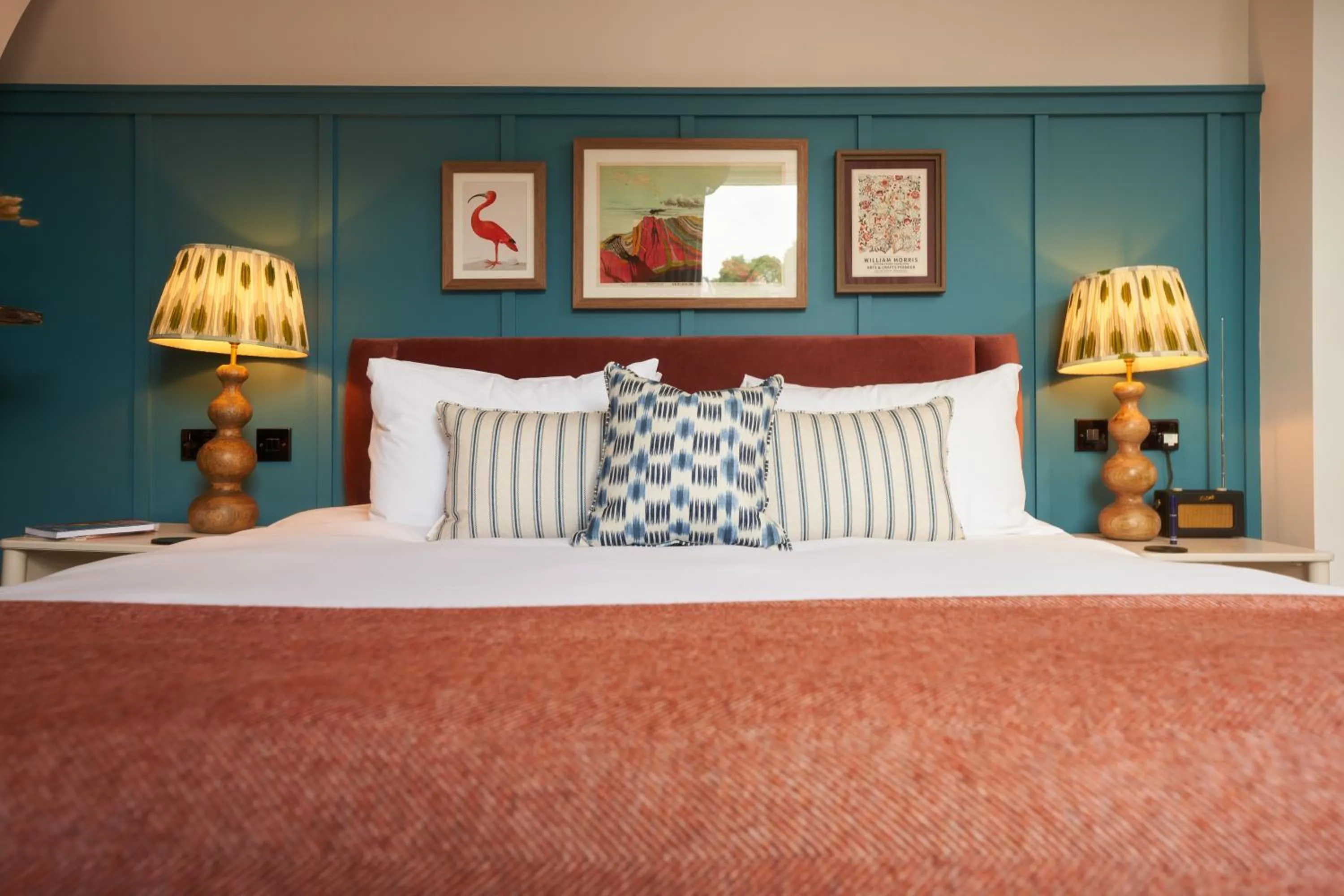 Bedroom, Bed in Mill on the Exe