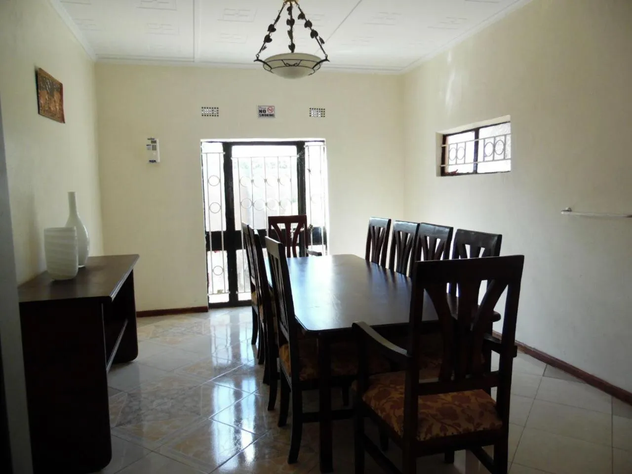 Food close-up in Rugems Executive Lodge