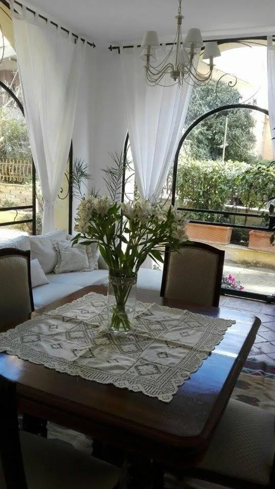 Decorative detail in Villa Orsini