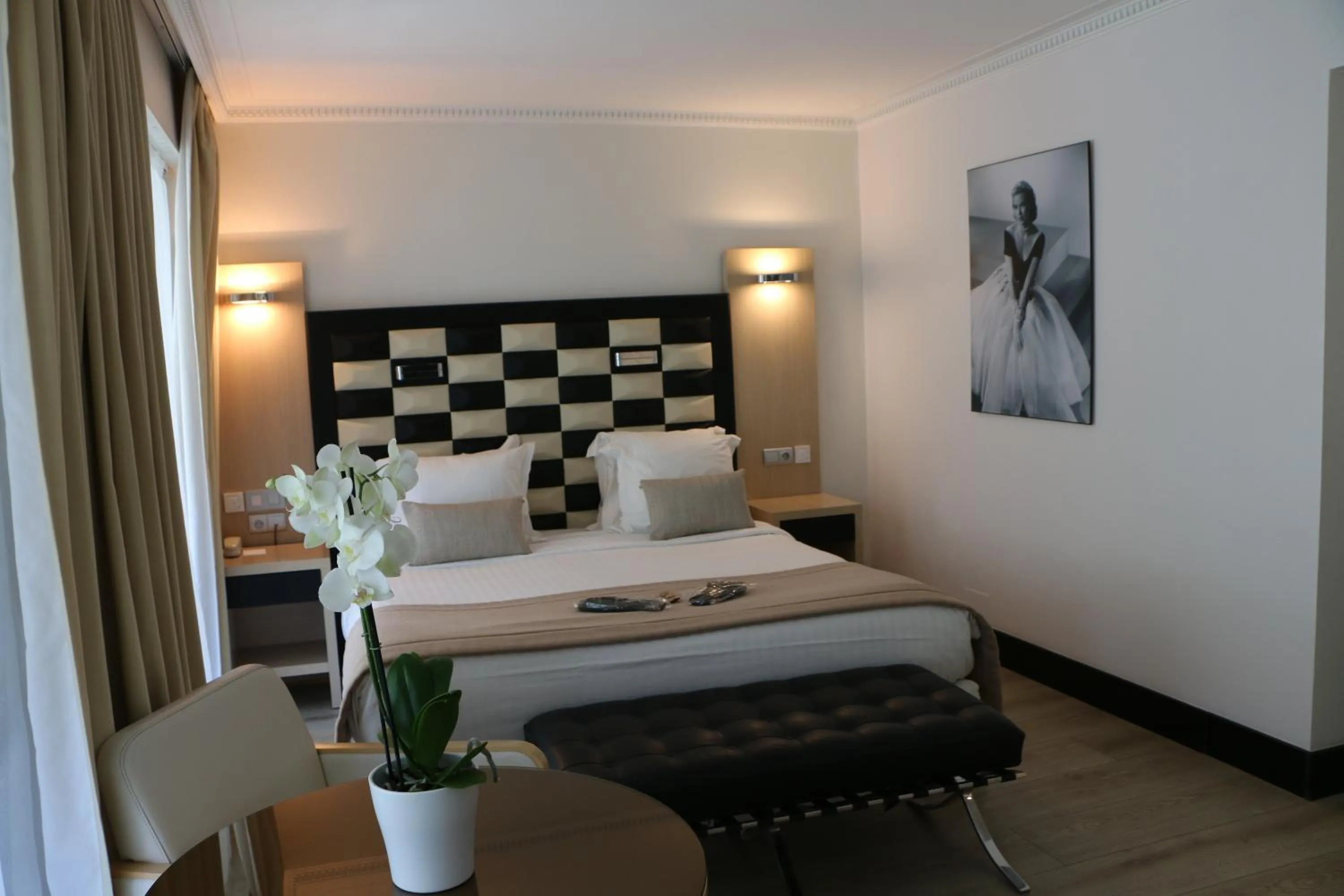 Bed in Hôtel Victoria