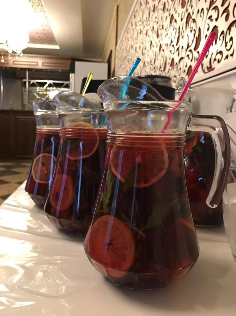 Non alcoholic drinks in Hotel Afrosiyob