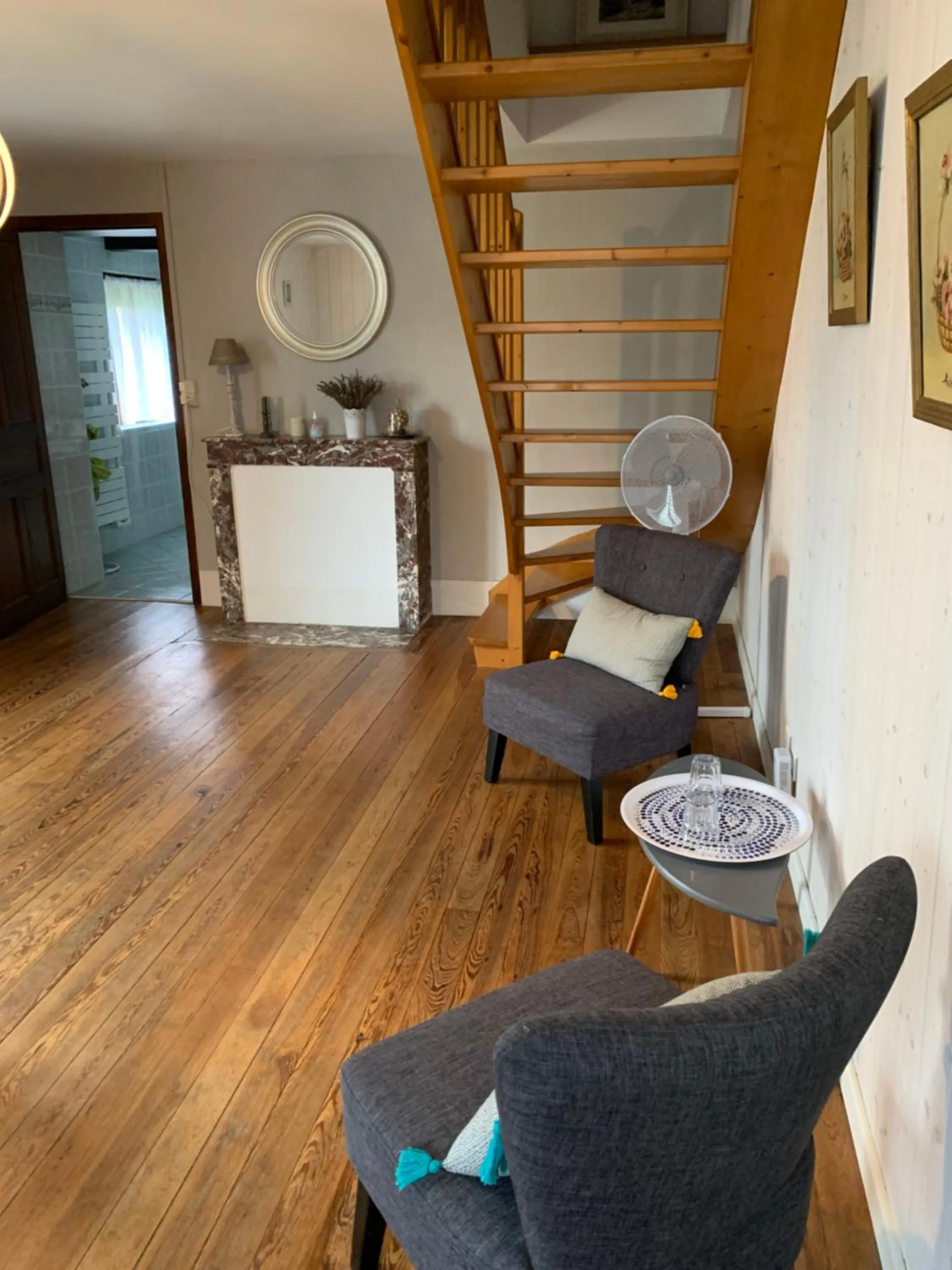 Seating area in La ferme d'aristide