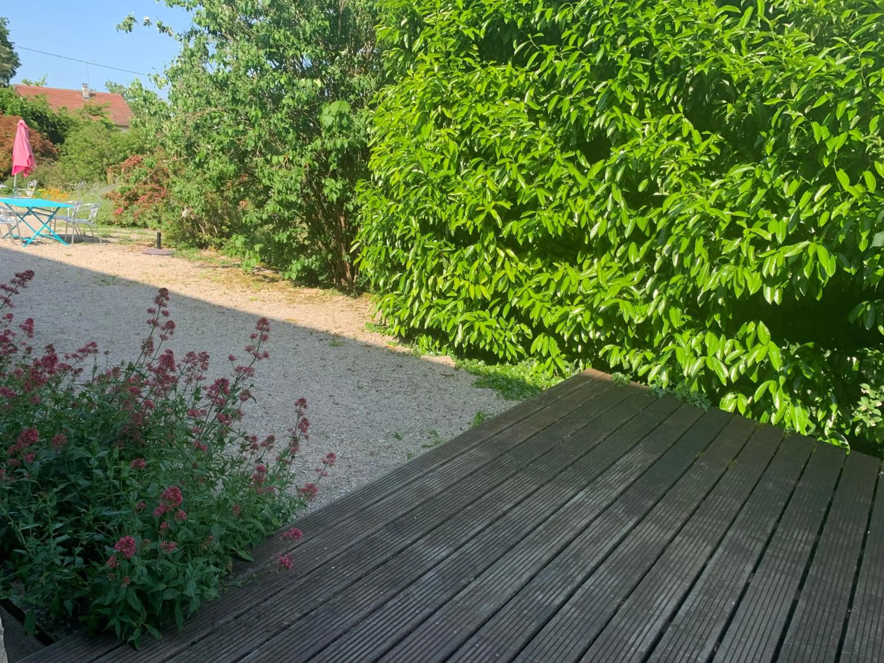 Patio in La ferme d'aristide