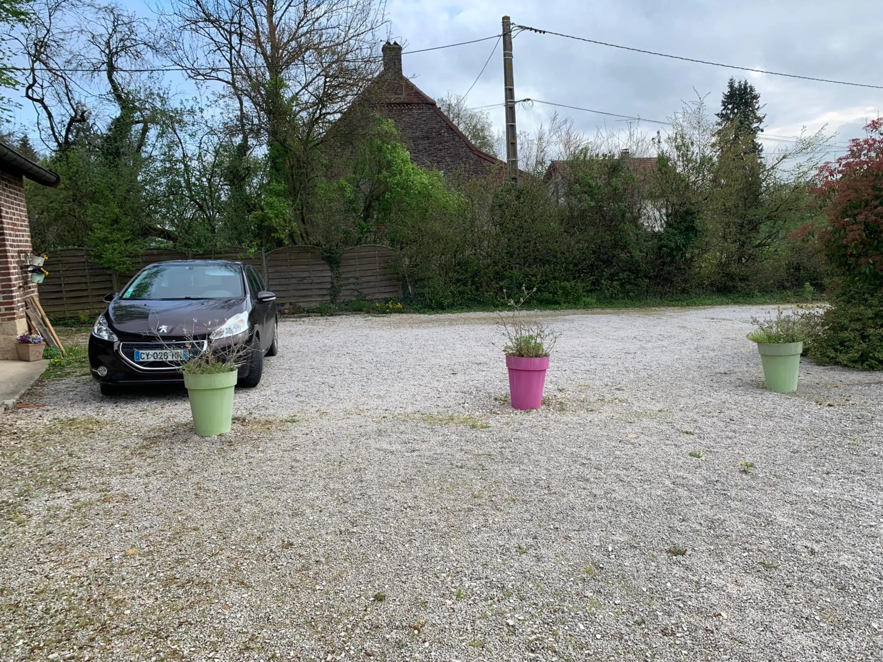 Parking in La ferme d'aristide