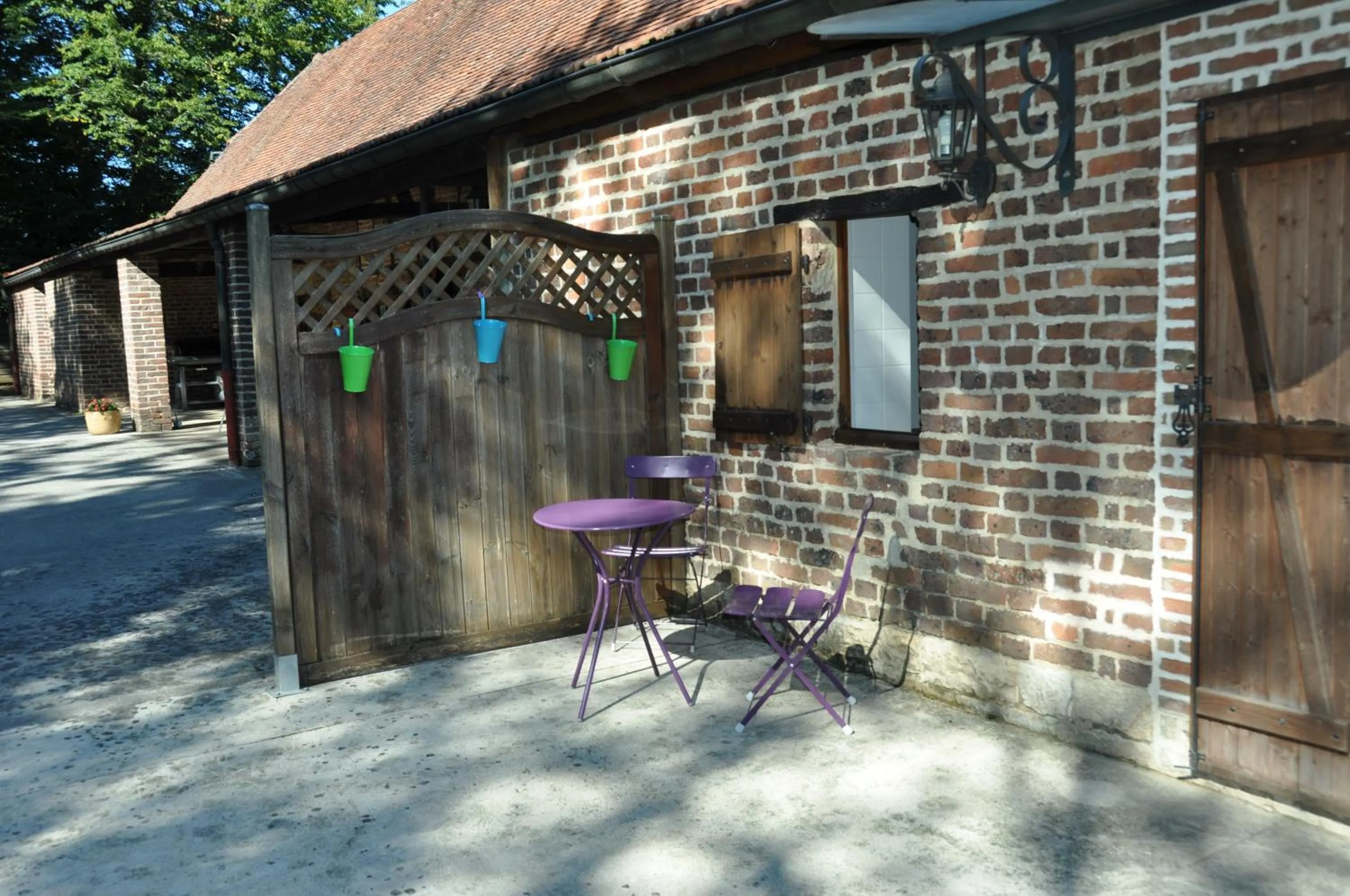 Balcony/Terrace in La ferme d'aristide