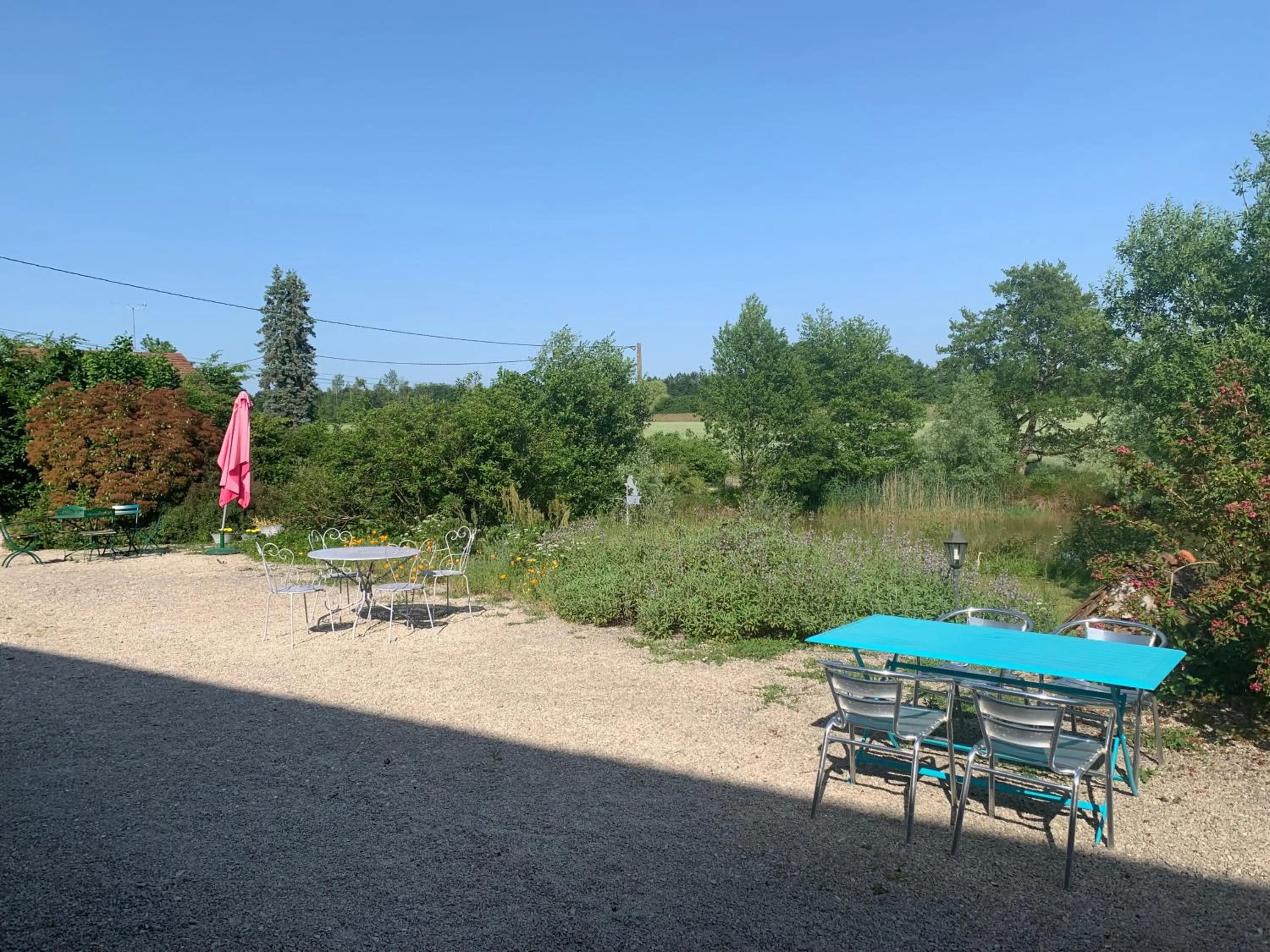 Patio in La ferme d'aristide