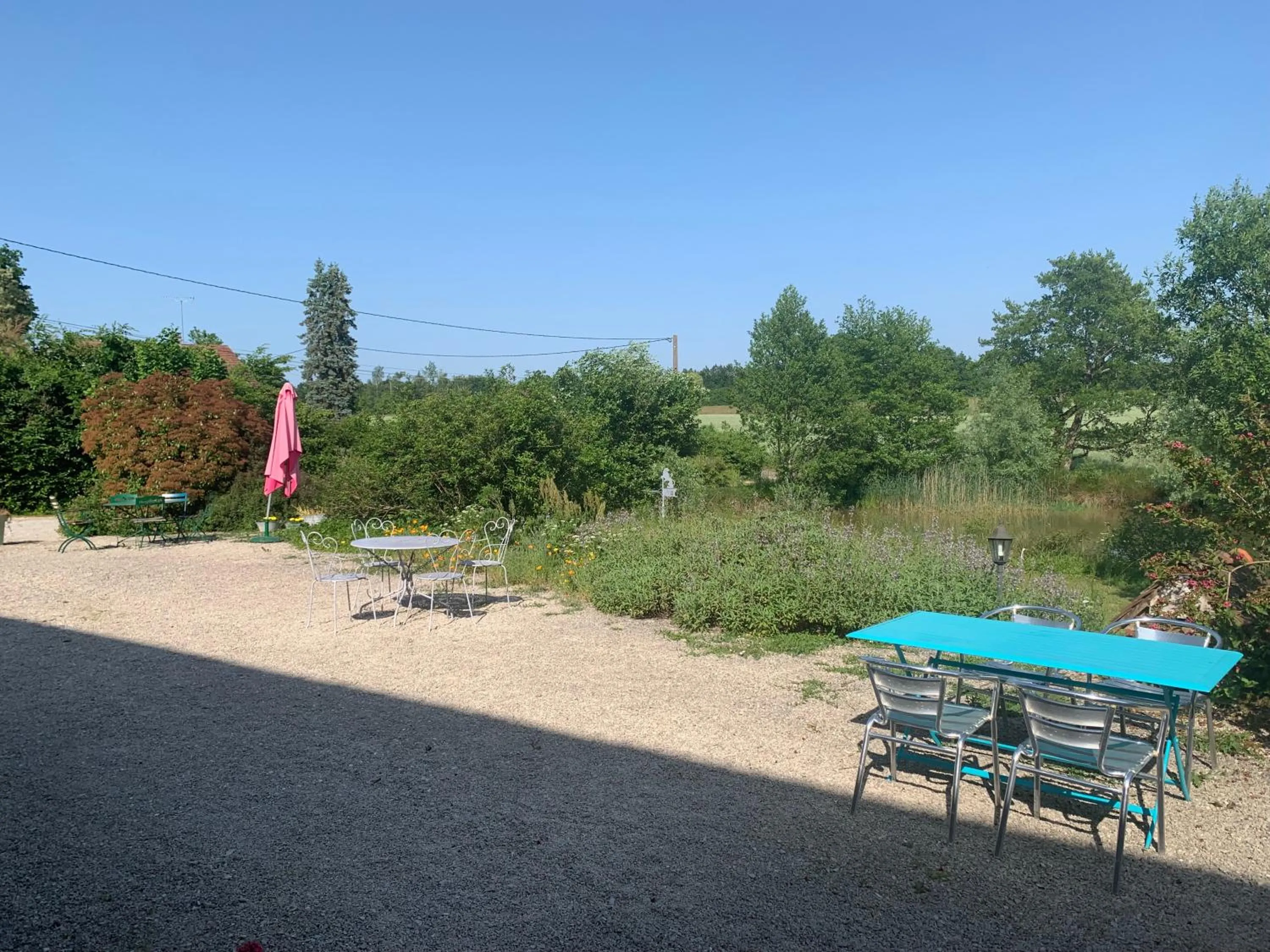 Patio in La ferme d'aristide