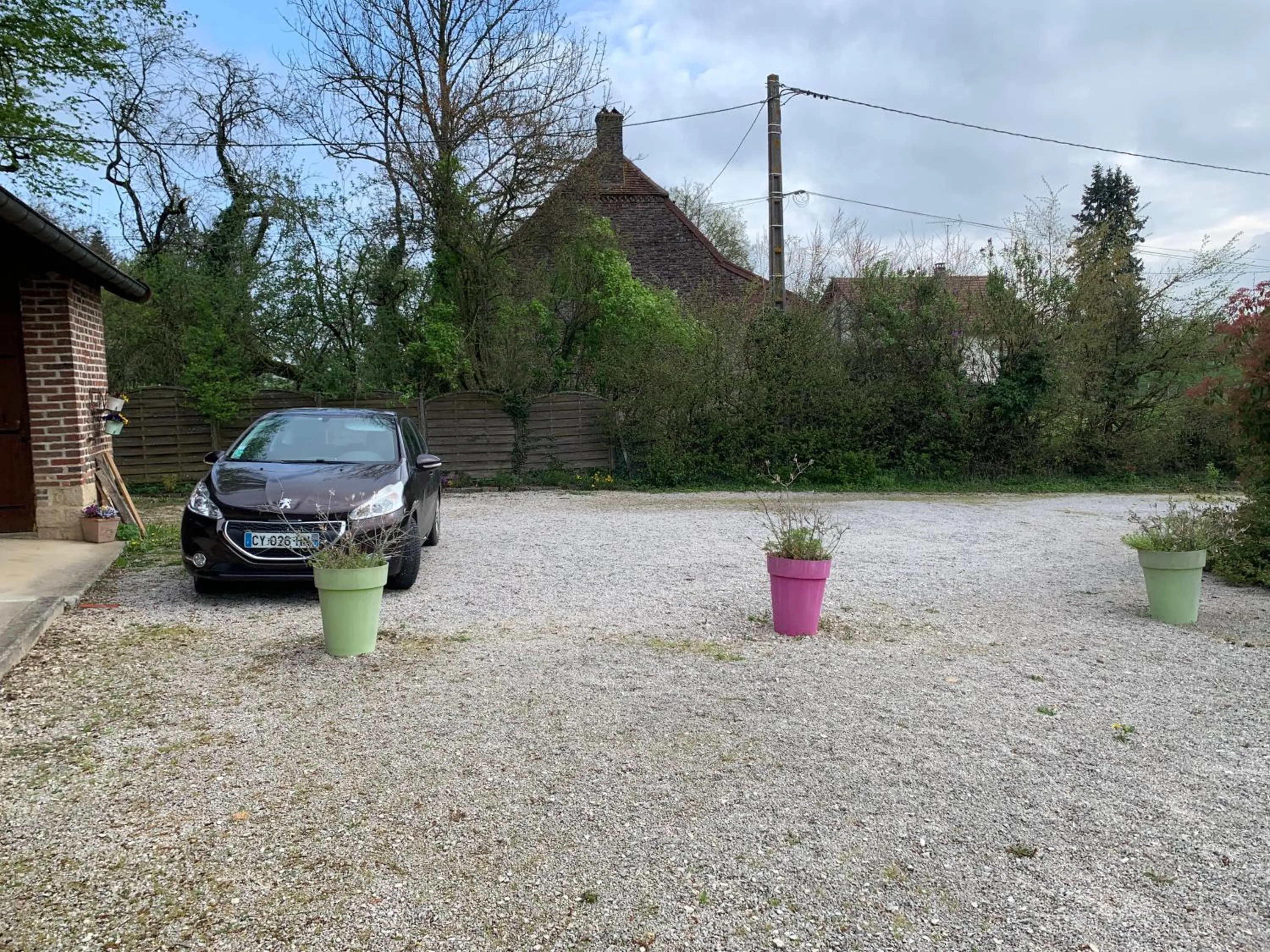 Parking in La ferme d'aristide