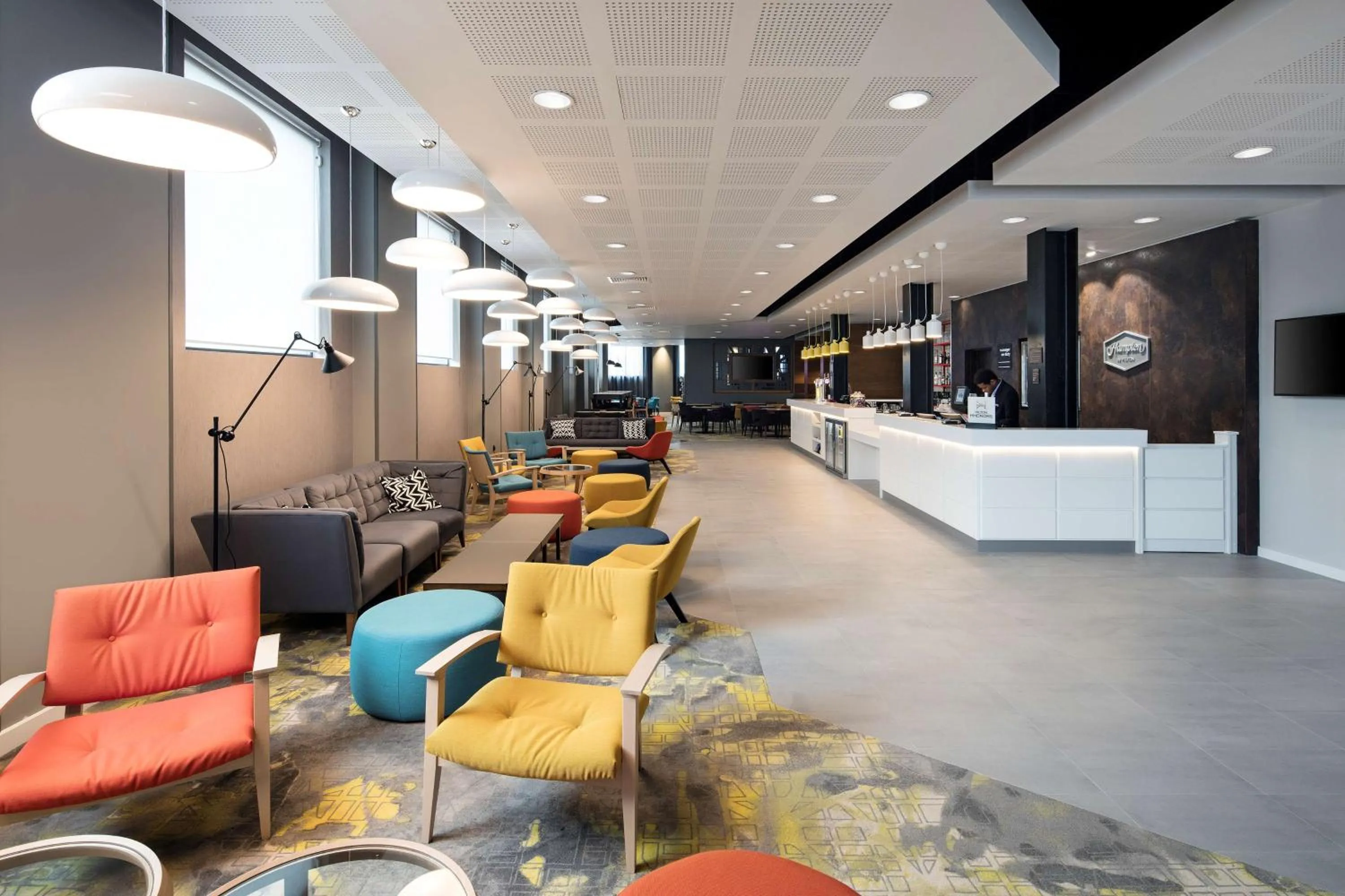 Lobby or reception in Hampton By Hilton London Docklands