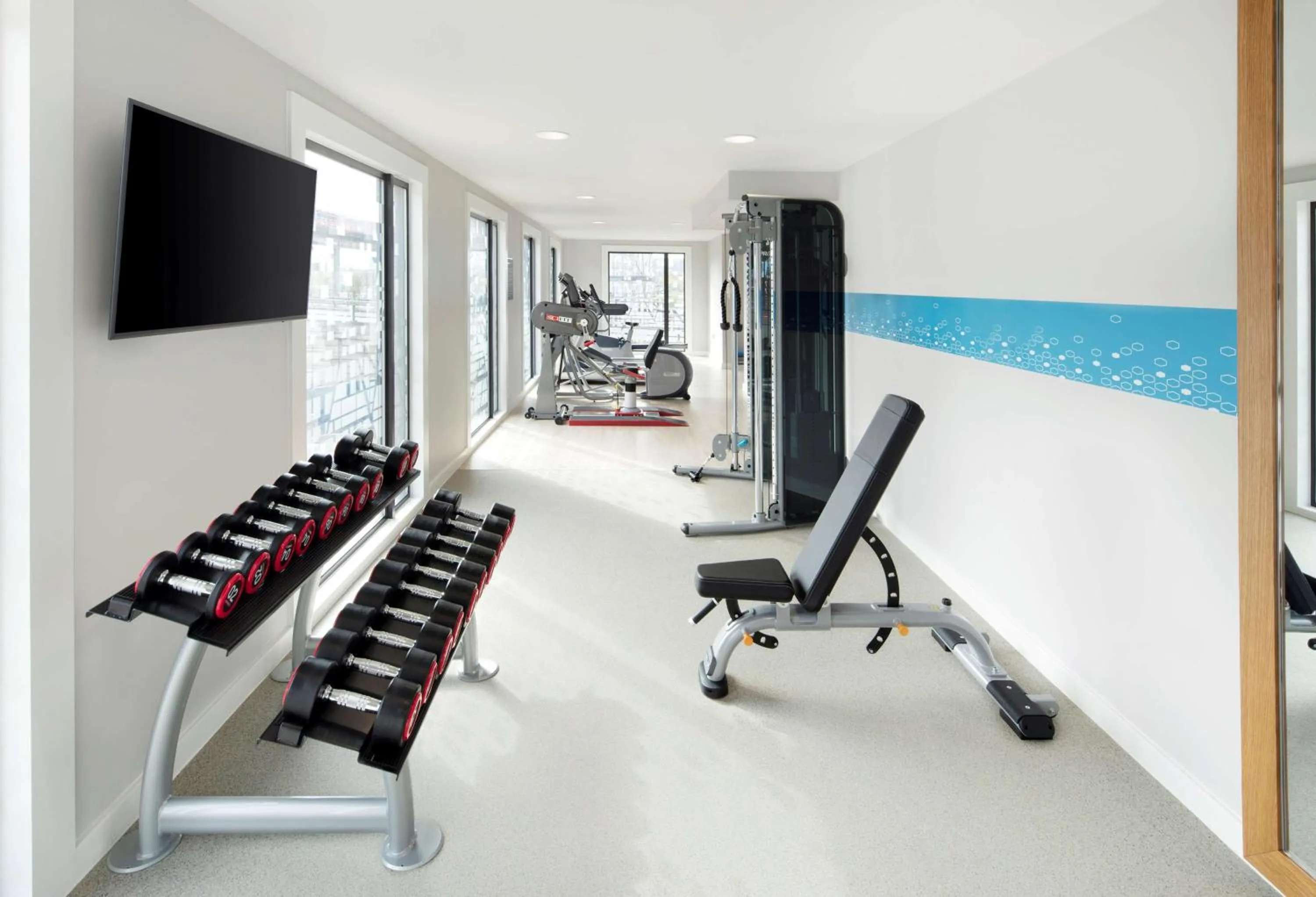 Fitness centre/facilities in Hampton By Hilton London Docklands
