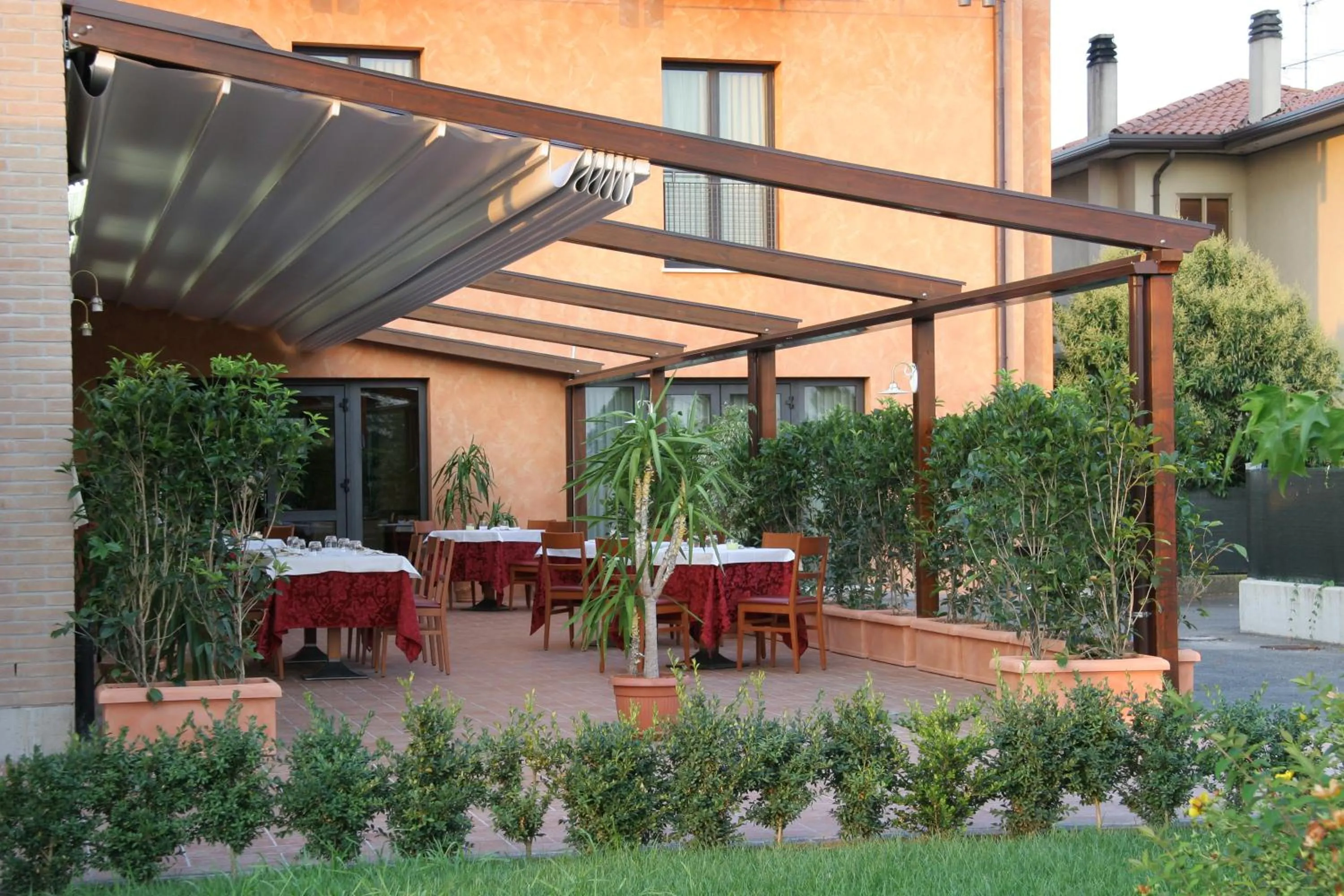 Decorative detail in Hotel Alla Croce