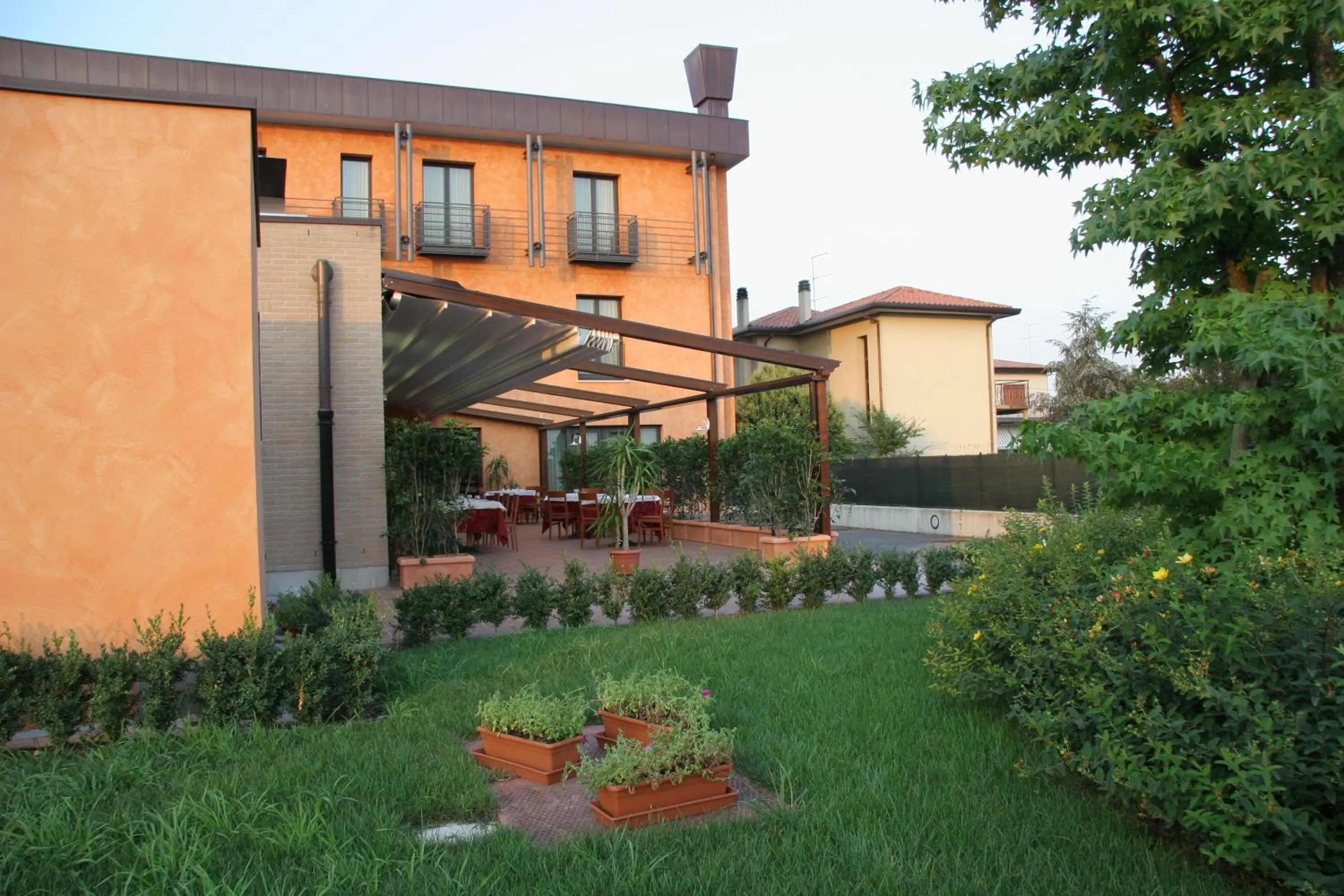 Garden in Hotel Alla Croce