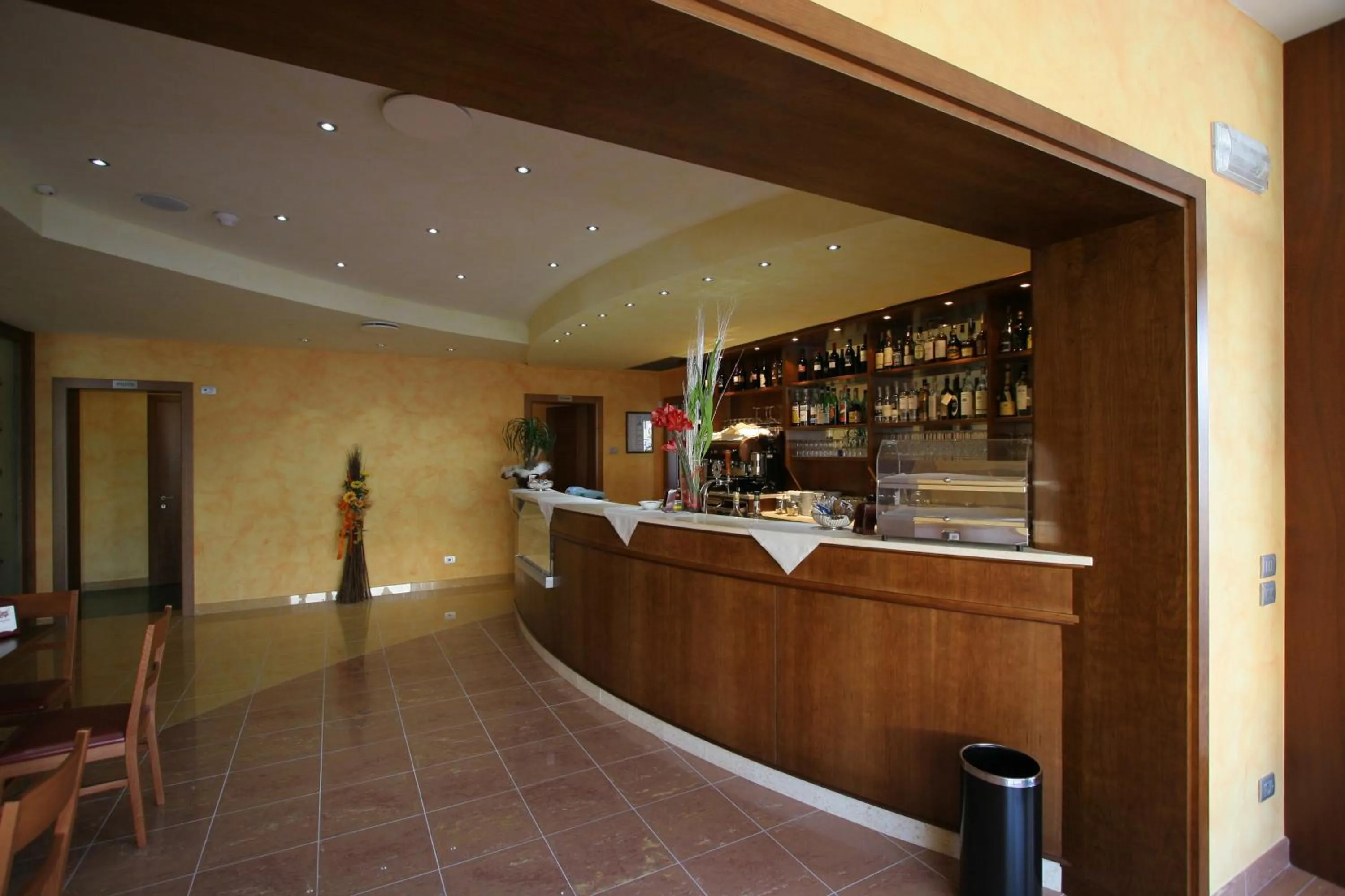 Lounge or bar in Hotel Alla Croce