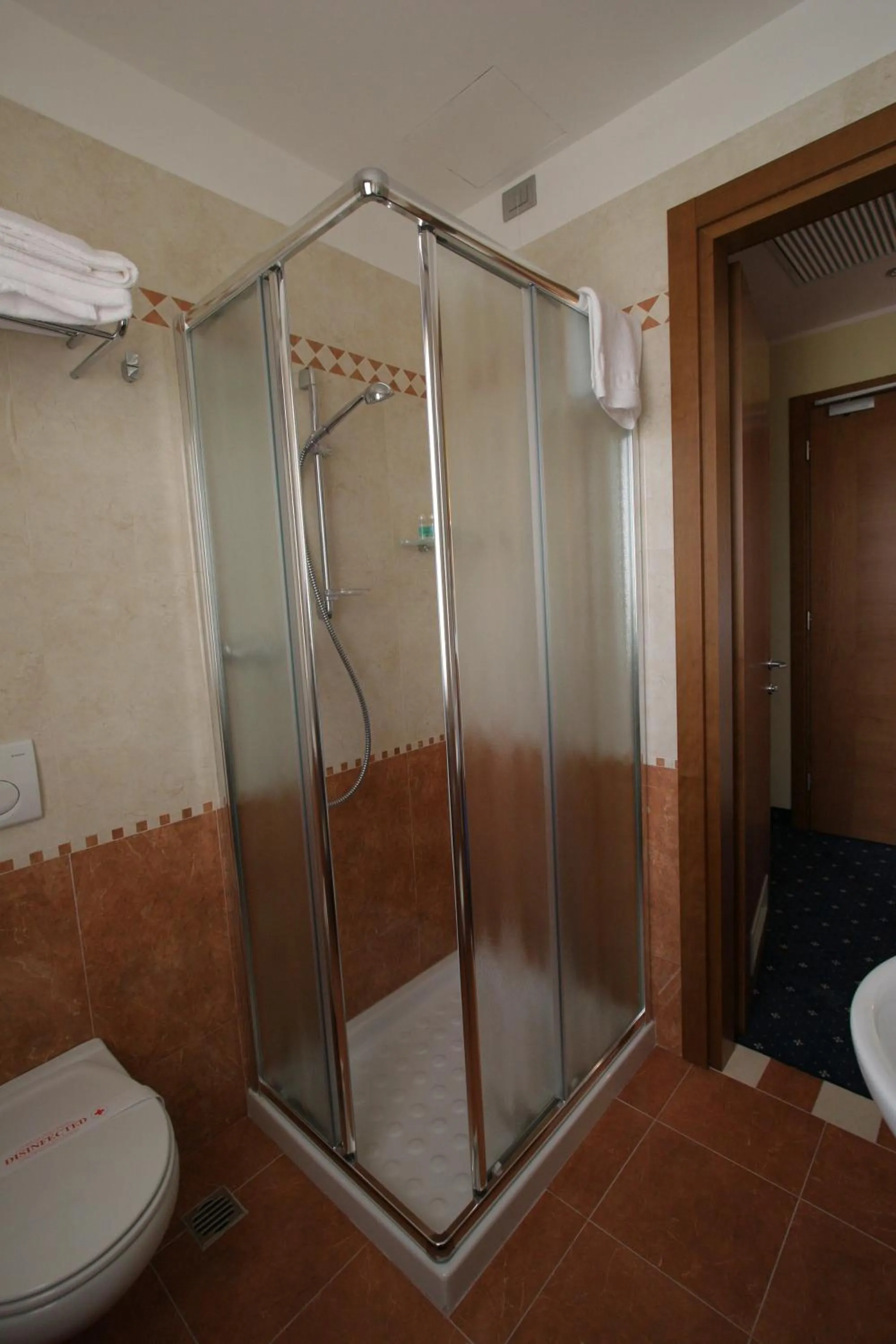 Bathroom in Hotel Alla Croce