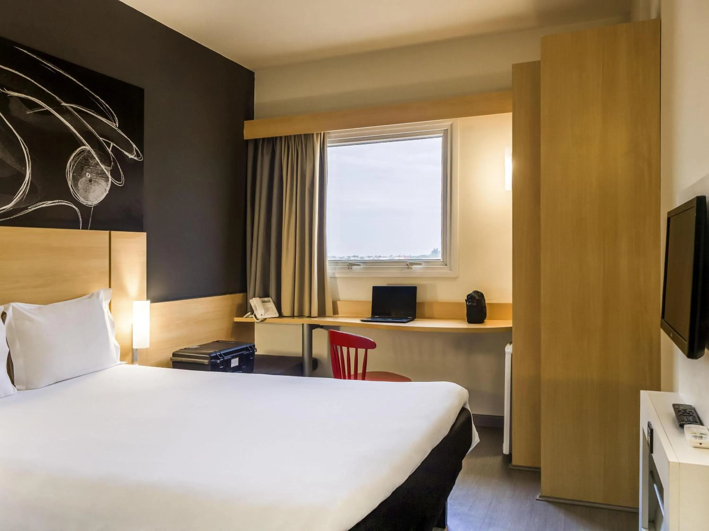 Bedroom, Bed in ibis Uberaba