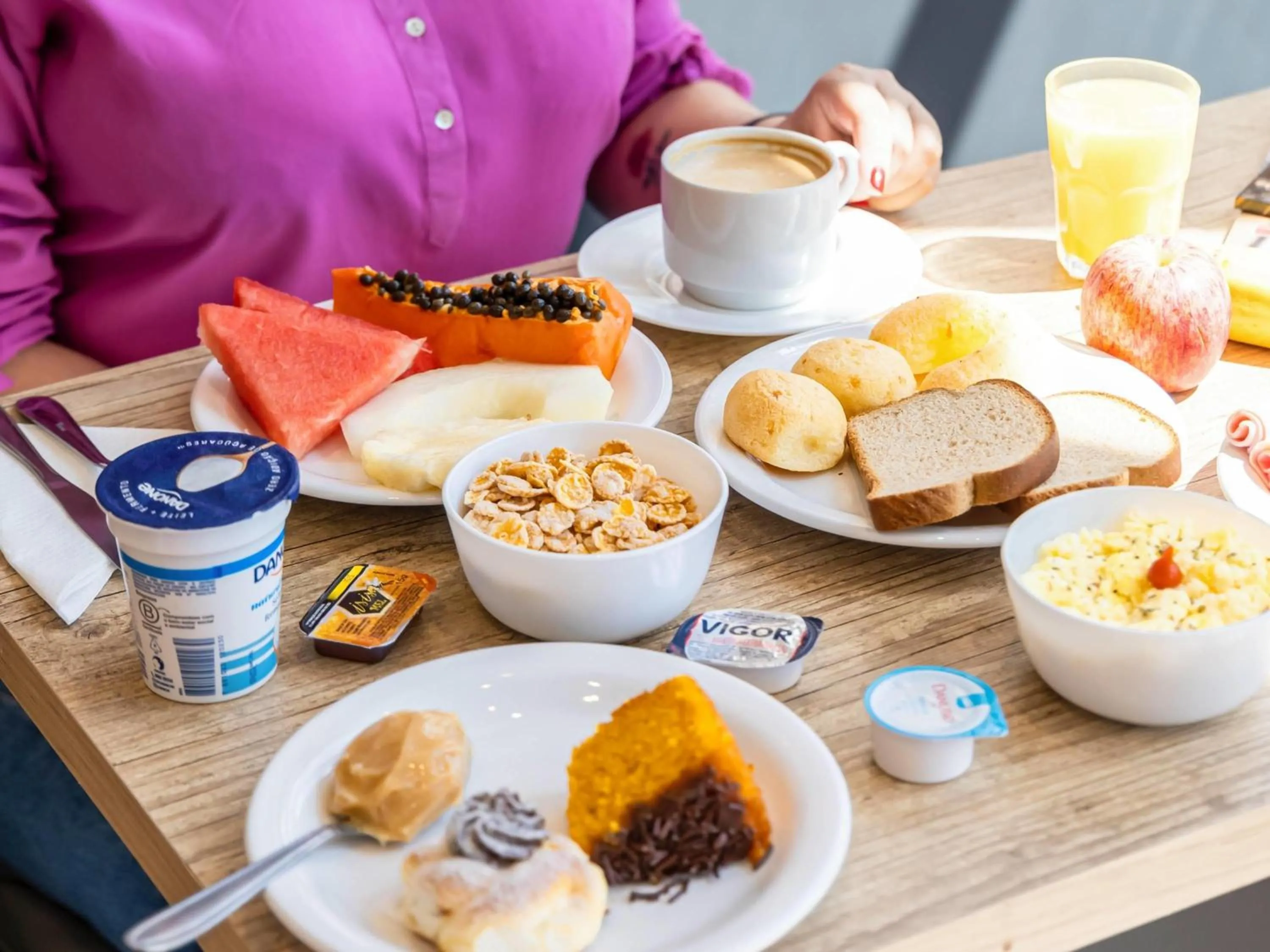 Breakfast in ibis Uberaba