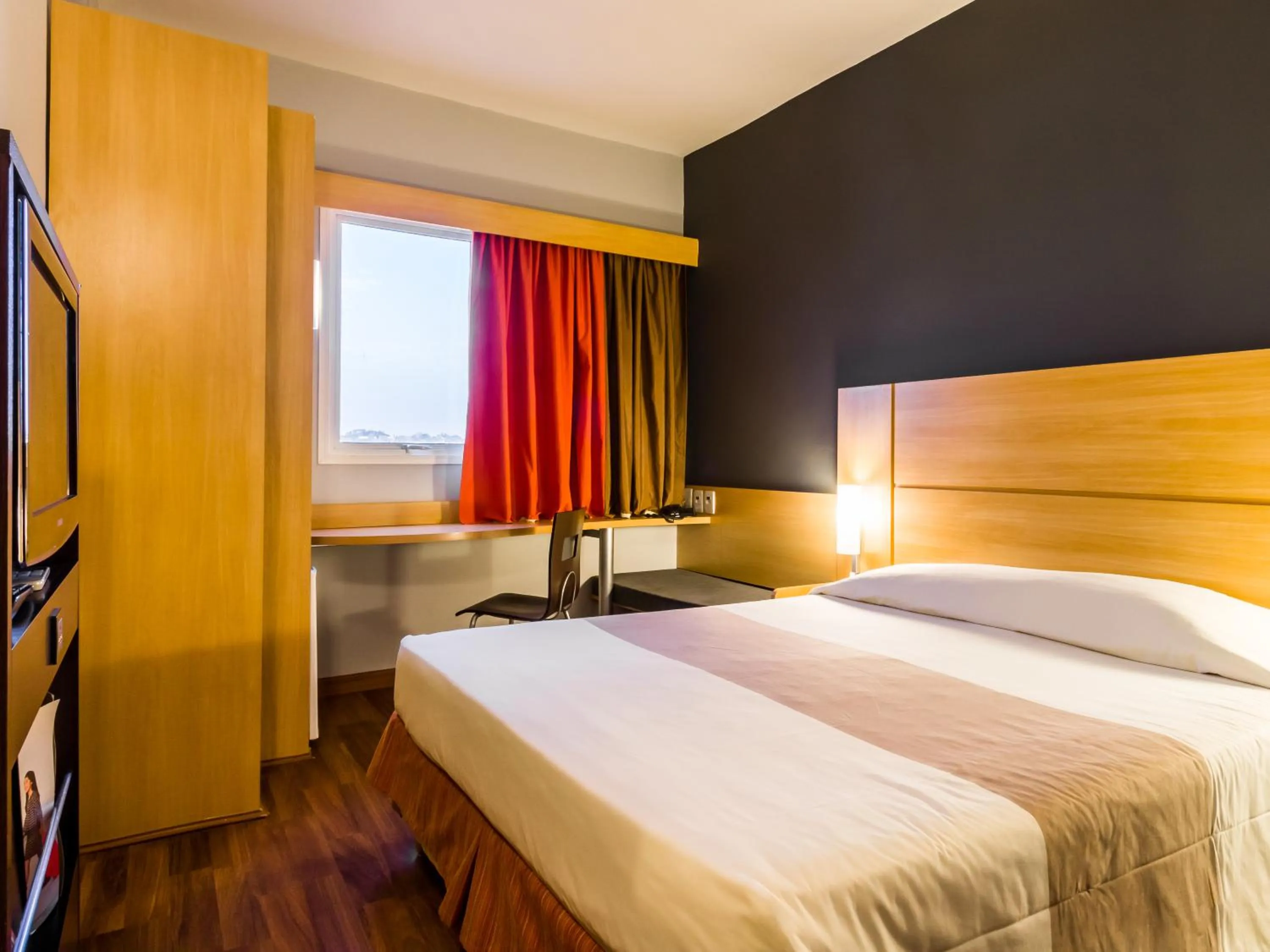 Bedroom, Bed in ibis Jaboticabal