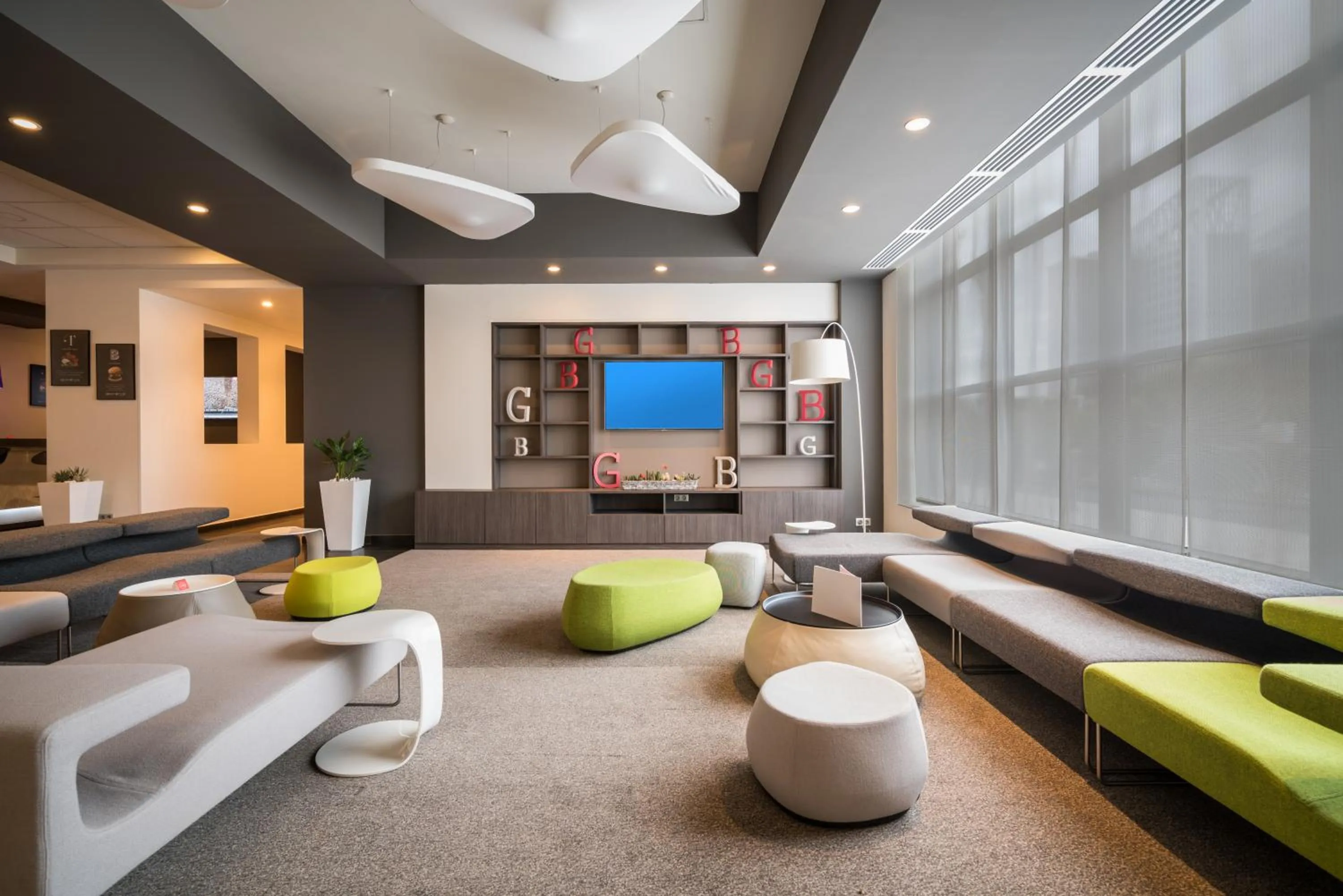 Communal lounge/ TV room in Novotel Setif