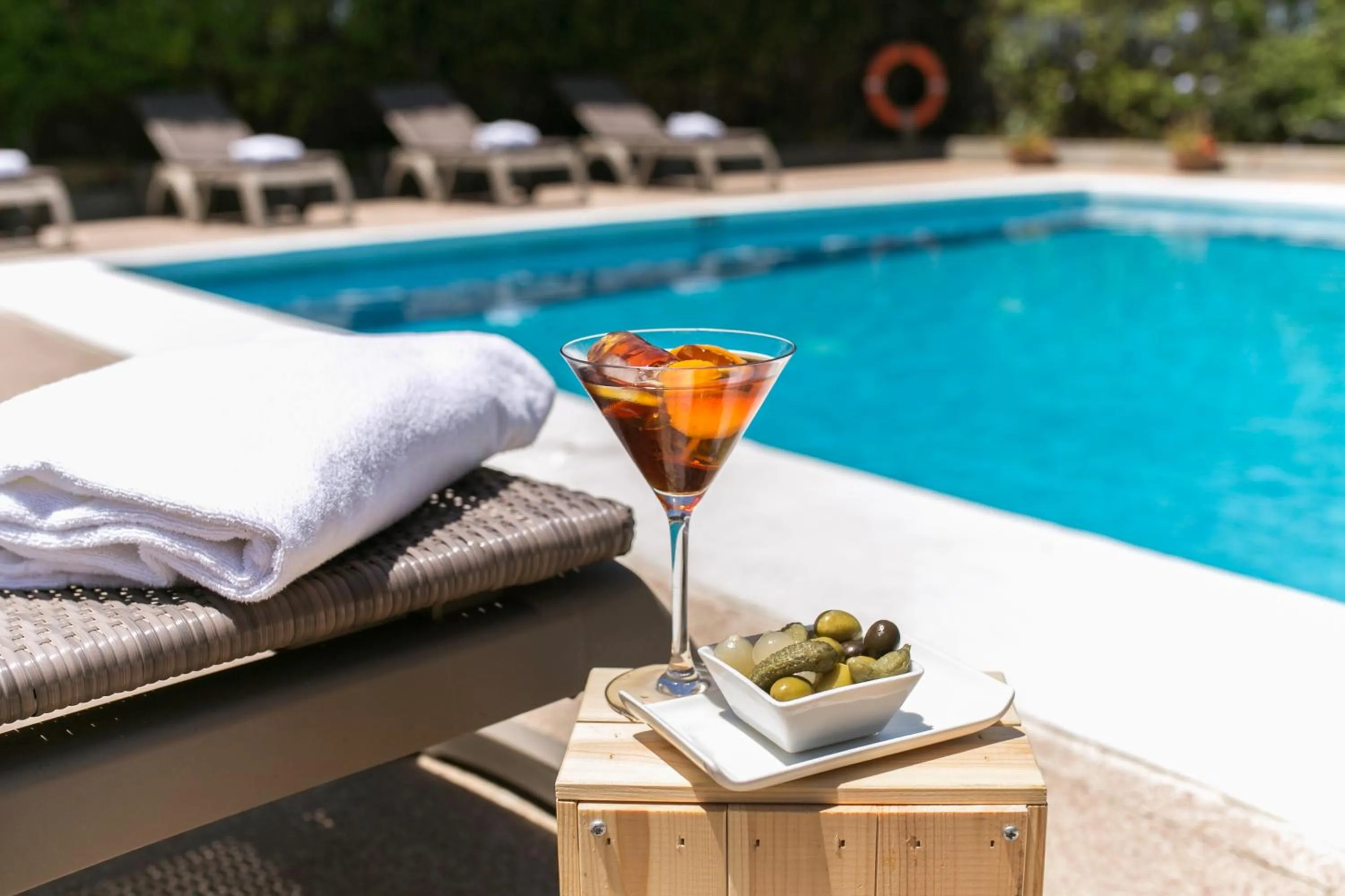 Swimming pool in Novotel Setif