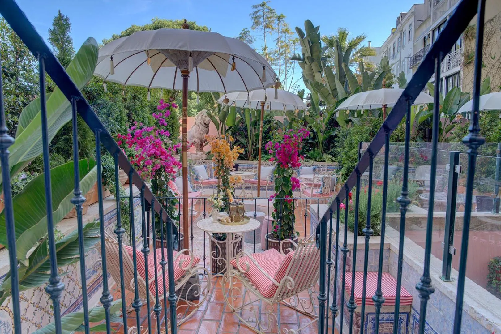 Garden in Palácio das Especiarias