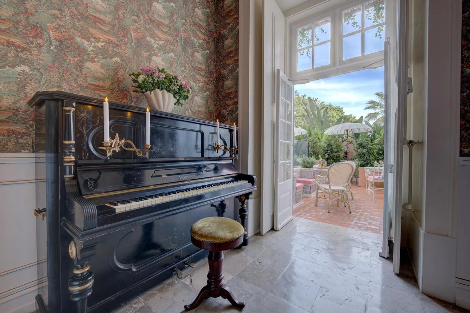 Garden in Palácio das Especiarias