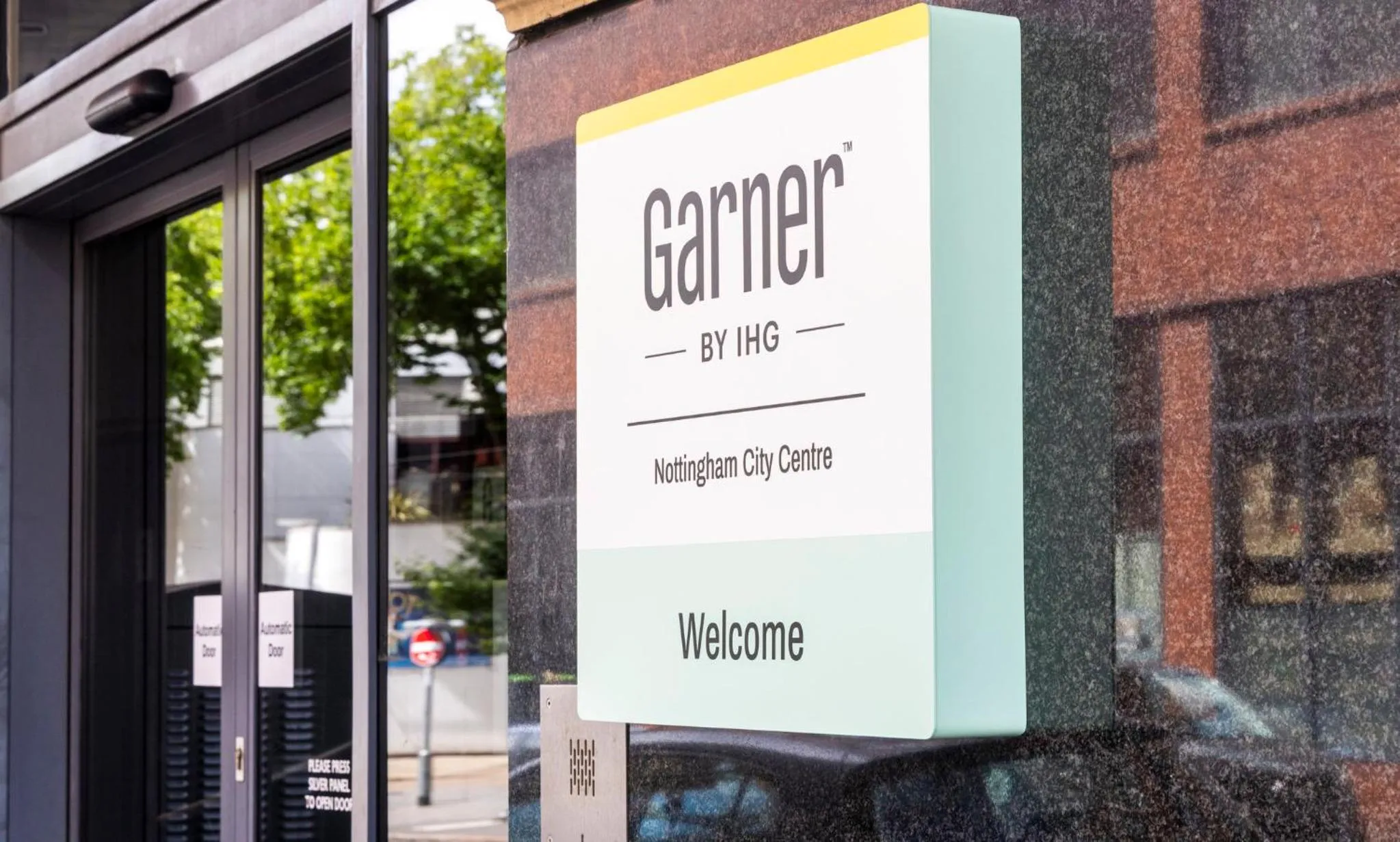 Property building in Garner Hotel Nottingham City Centre by IHG