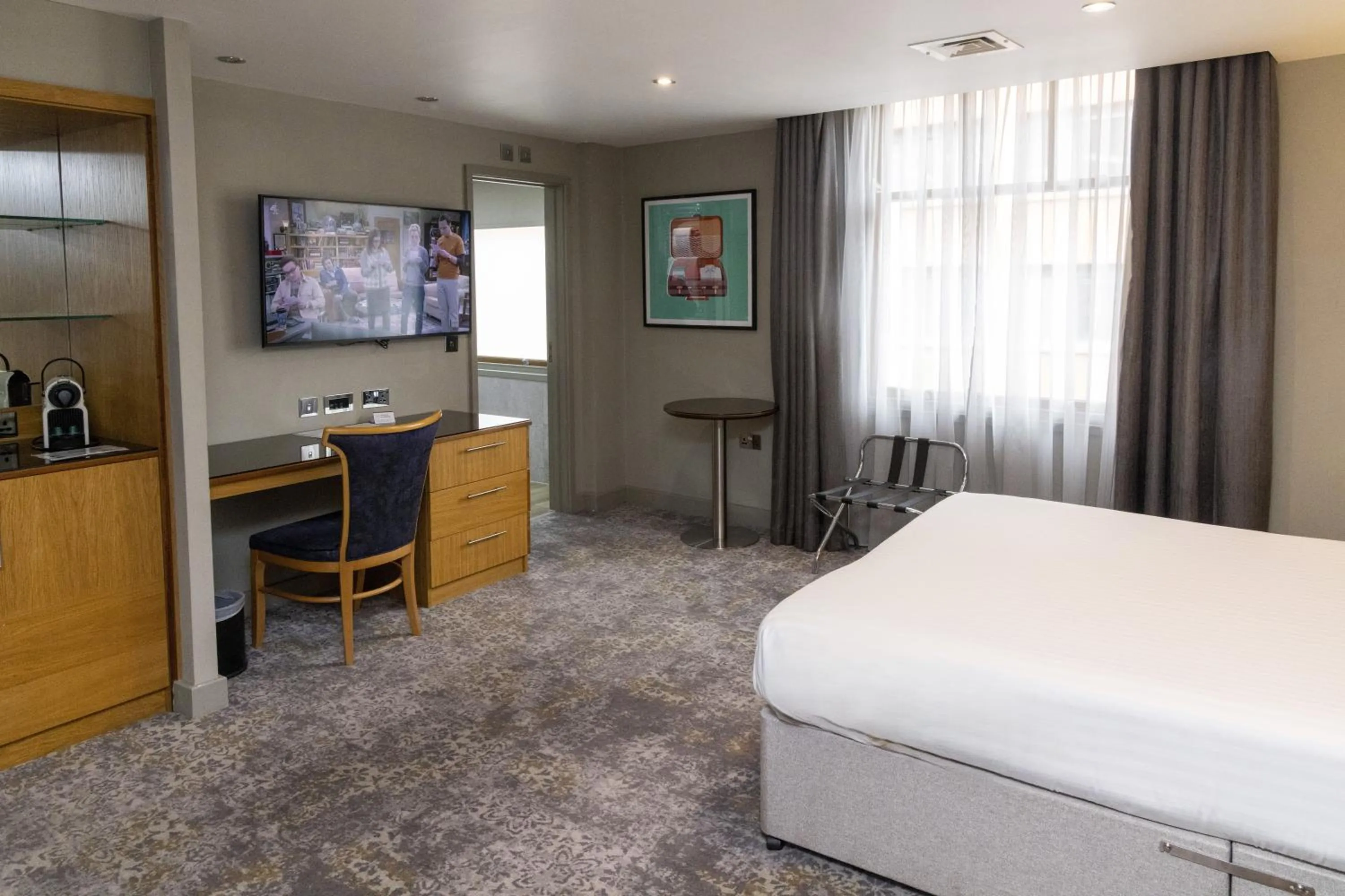 Bedroom, Bed in Garner Hotel Nottingham City Centre by IHG