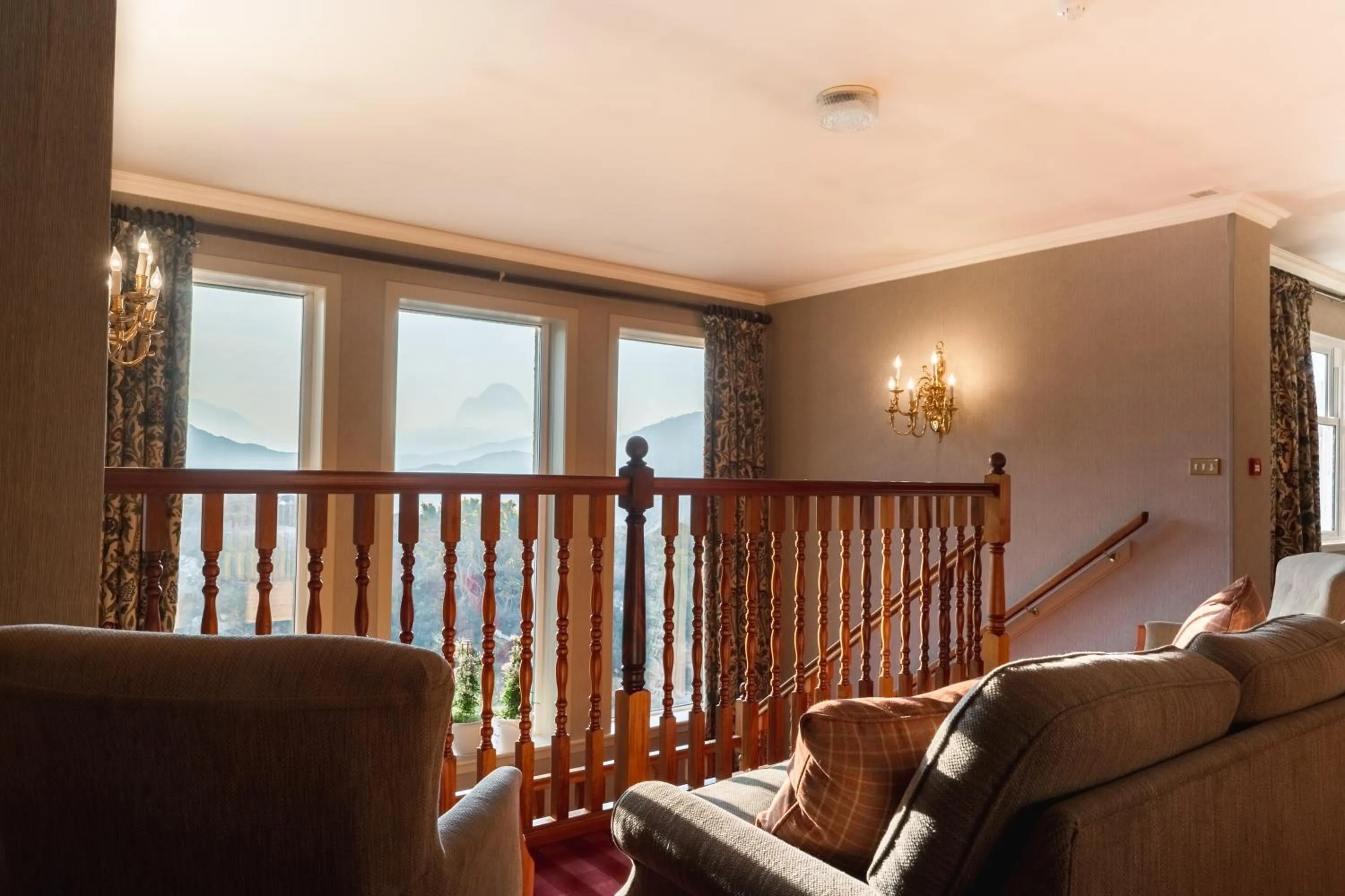 Seating area in Inver Lodge