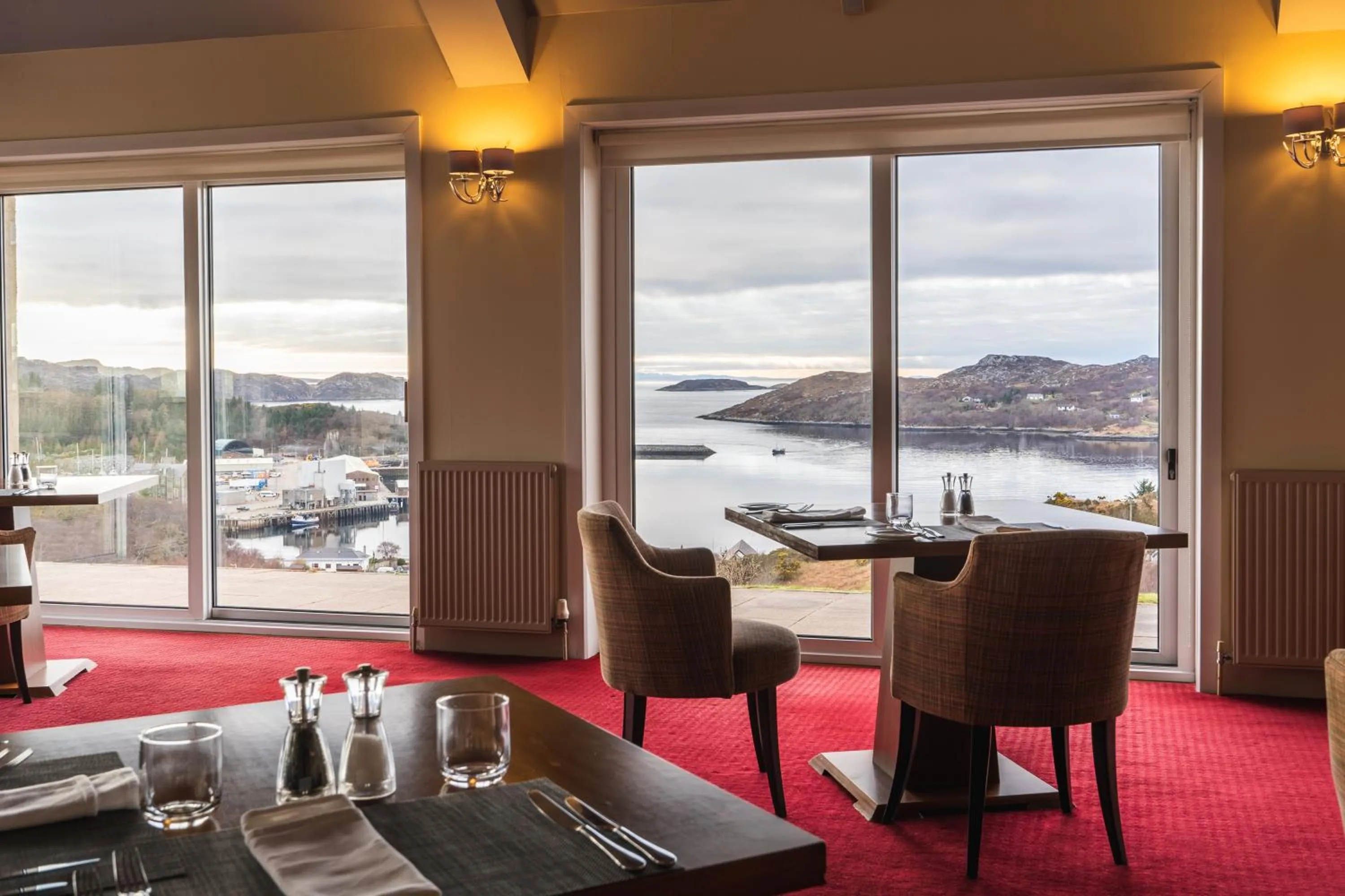 Dining area in Inver Lodge