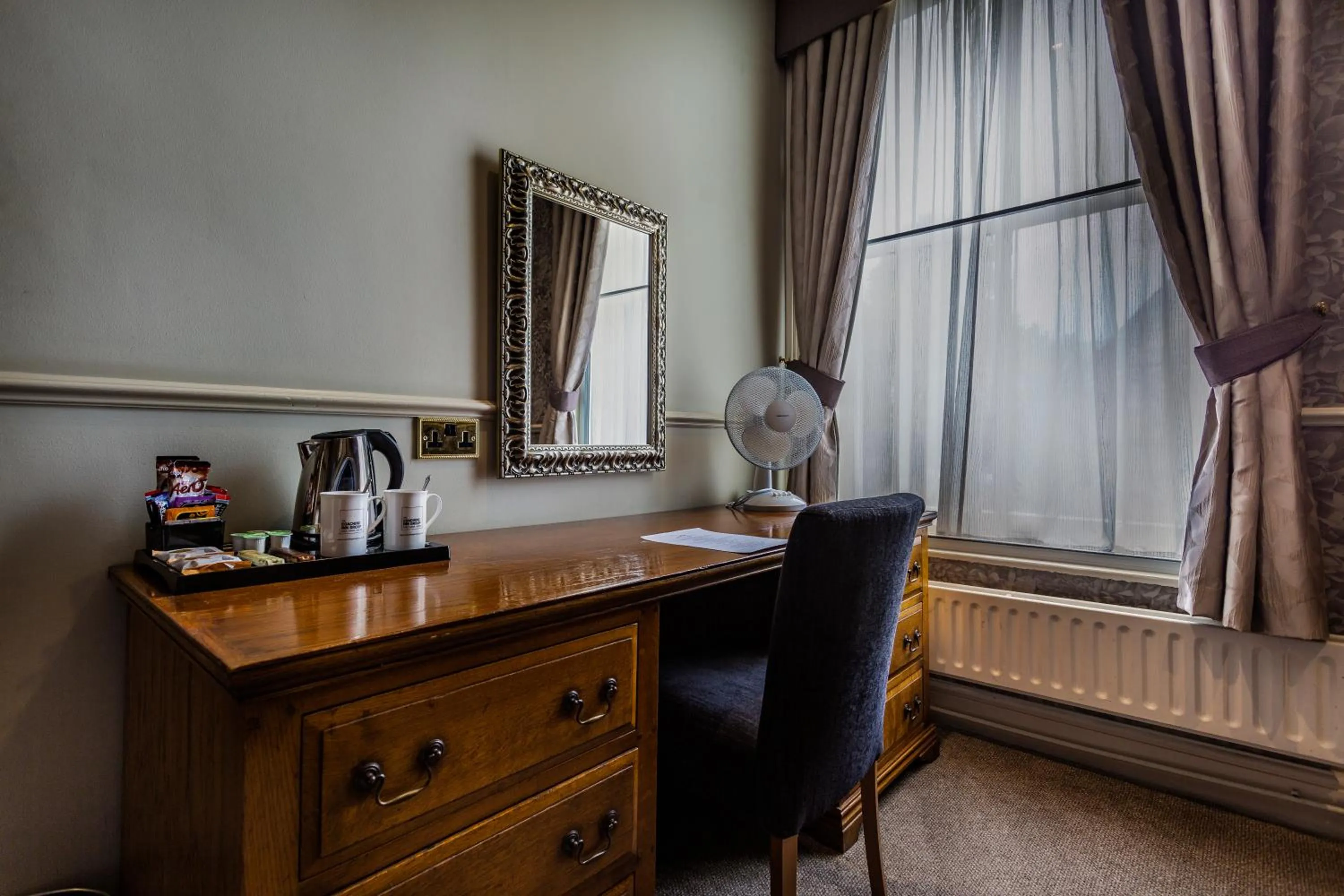 Seating area in The Swan Hotel, Stafford, Staffordshire - The Coaching Inn Group