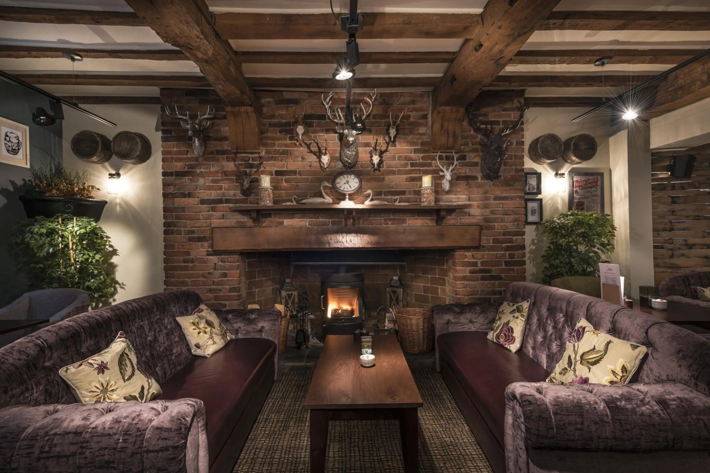 Lounge or bar in The Swan Hotel, Stafford, Staffordshire - The Coaching Inn Group